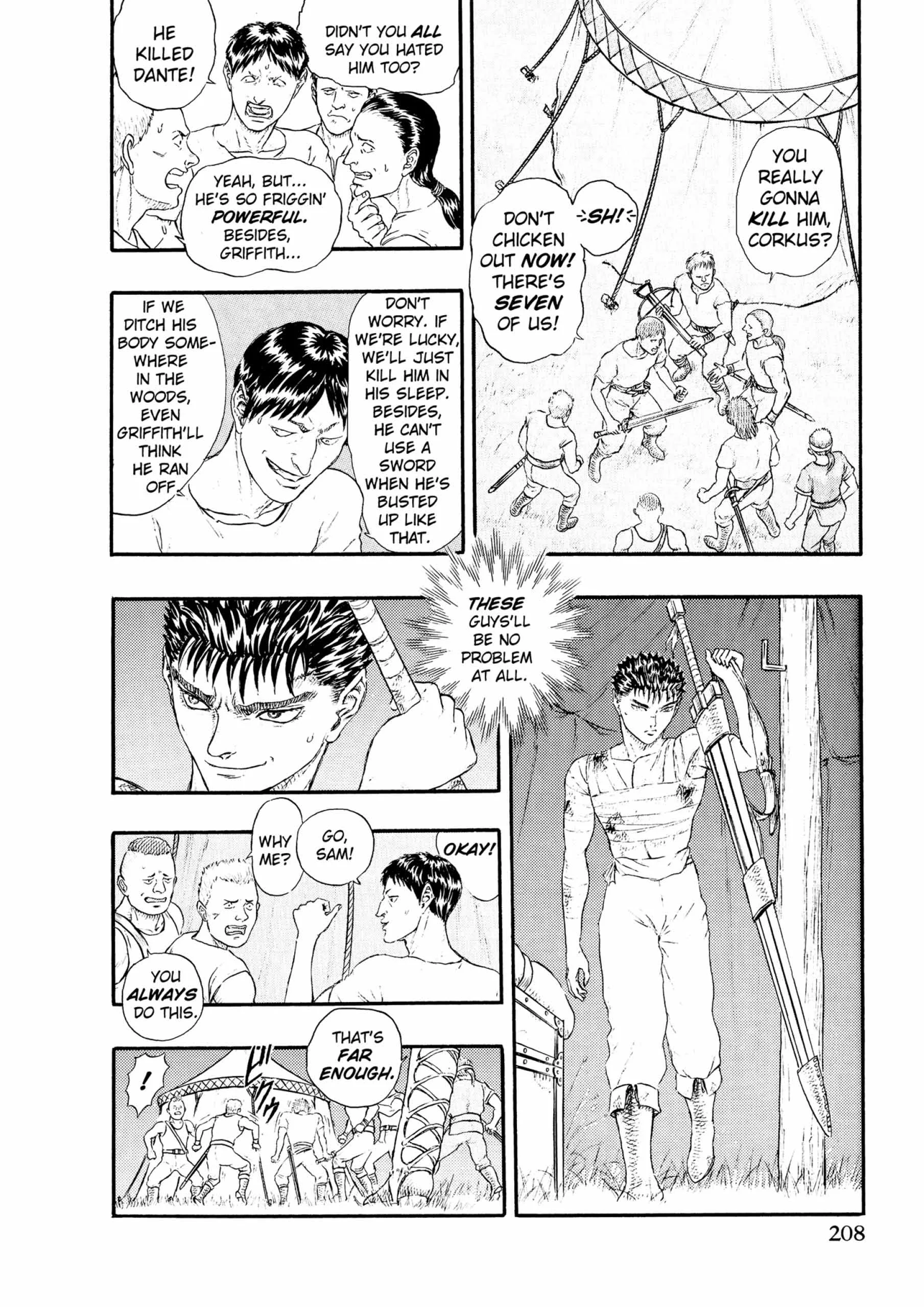 Berserk Manga, chapter Vol 4, page 206