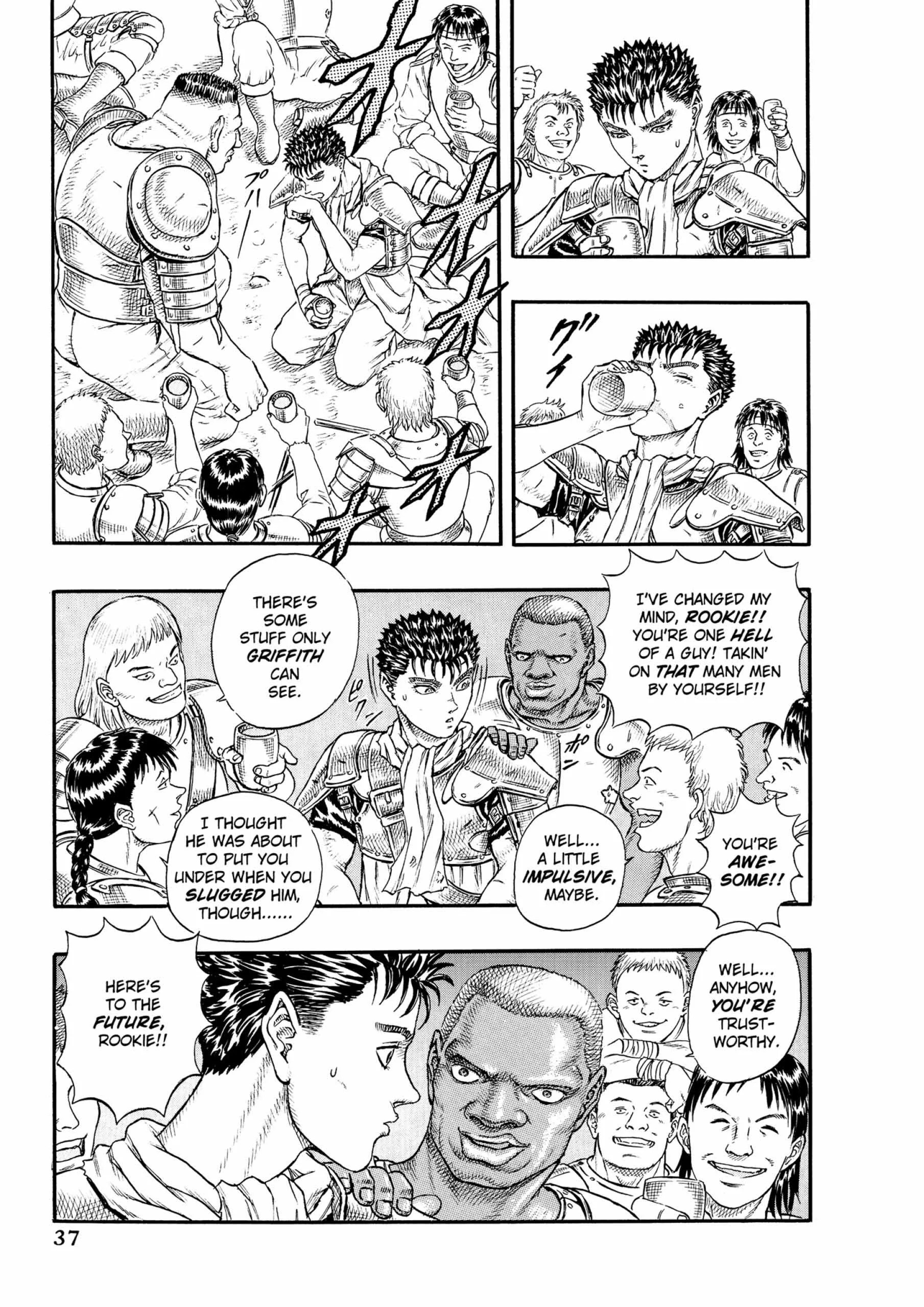 Berserk Manga, chapter Vol 5, page 38