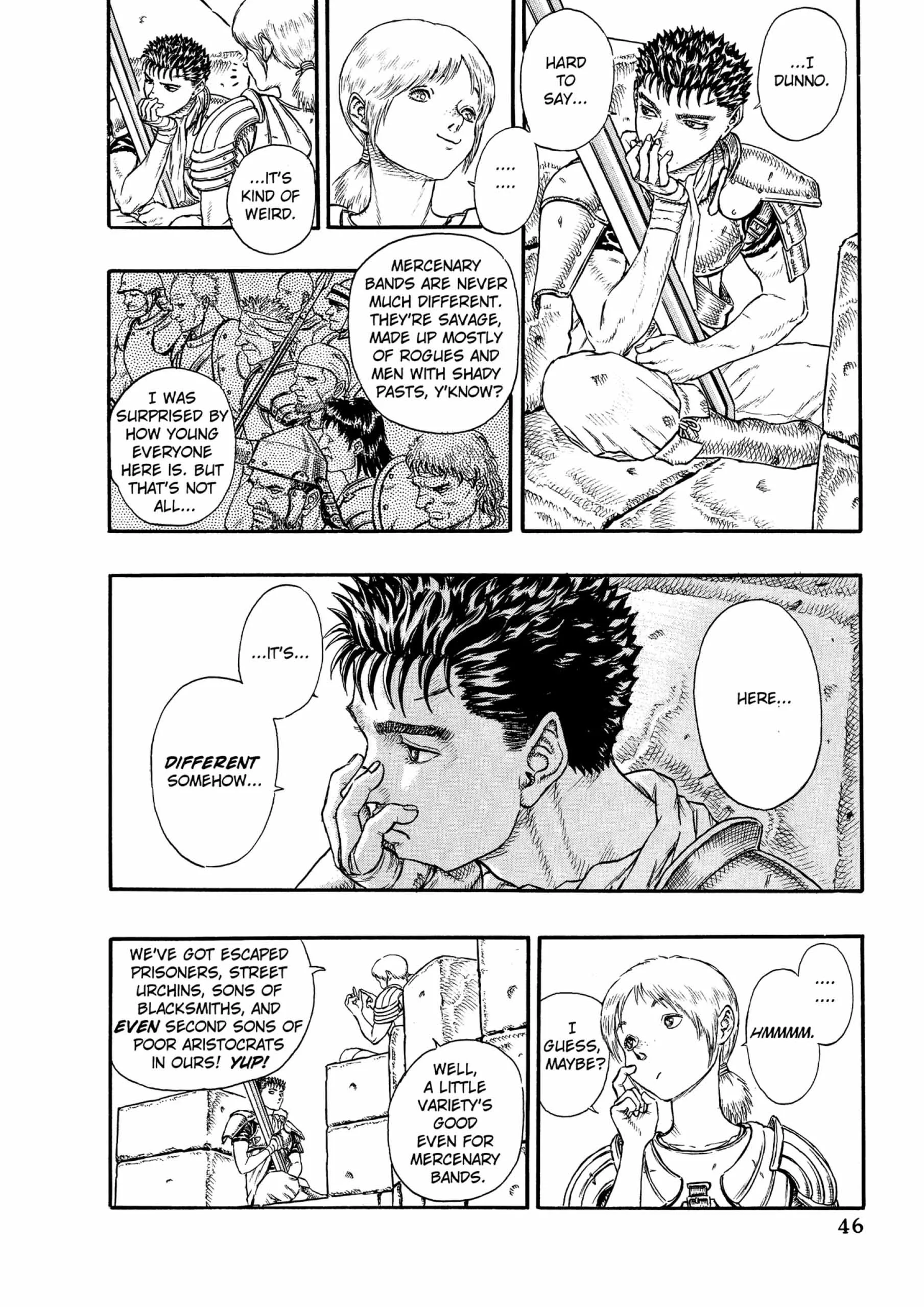 Berserk Manga, chapter Vol 5, page 46