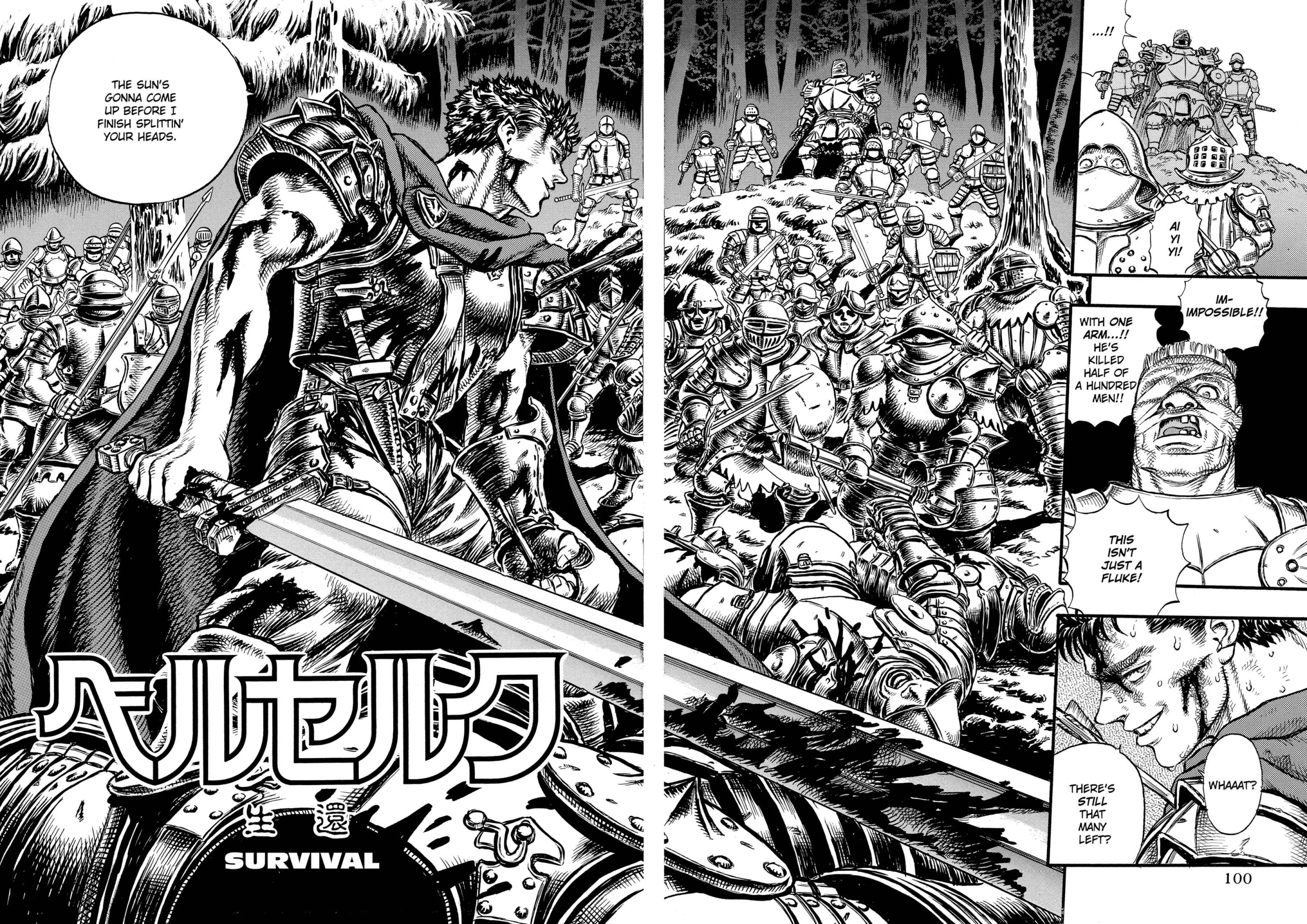Berserk Manga, chapter Vol 7, page 100