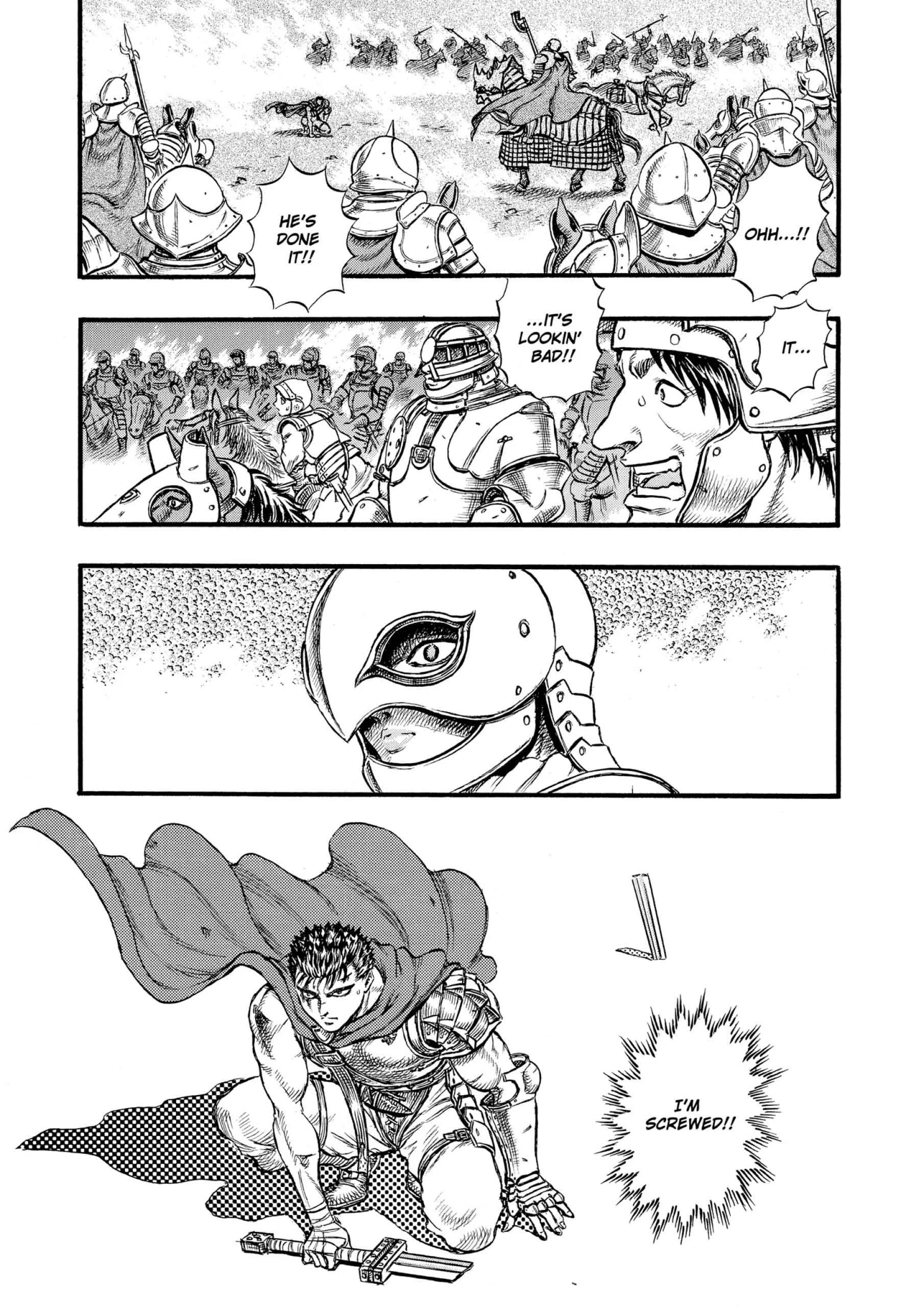 Berserk Manga, chapter Vol 8, page 9