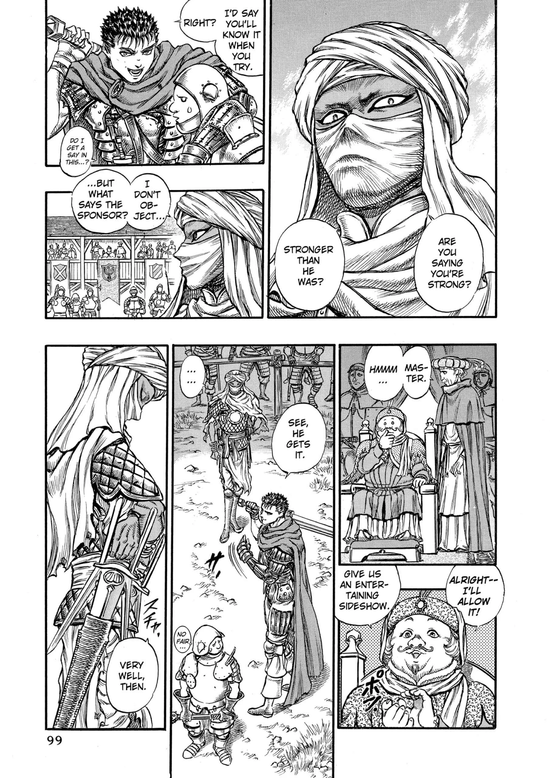 Berserk Manga, chapter Vol 9, page 100