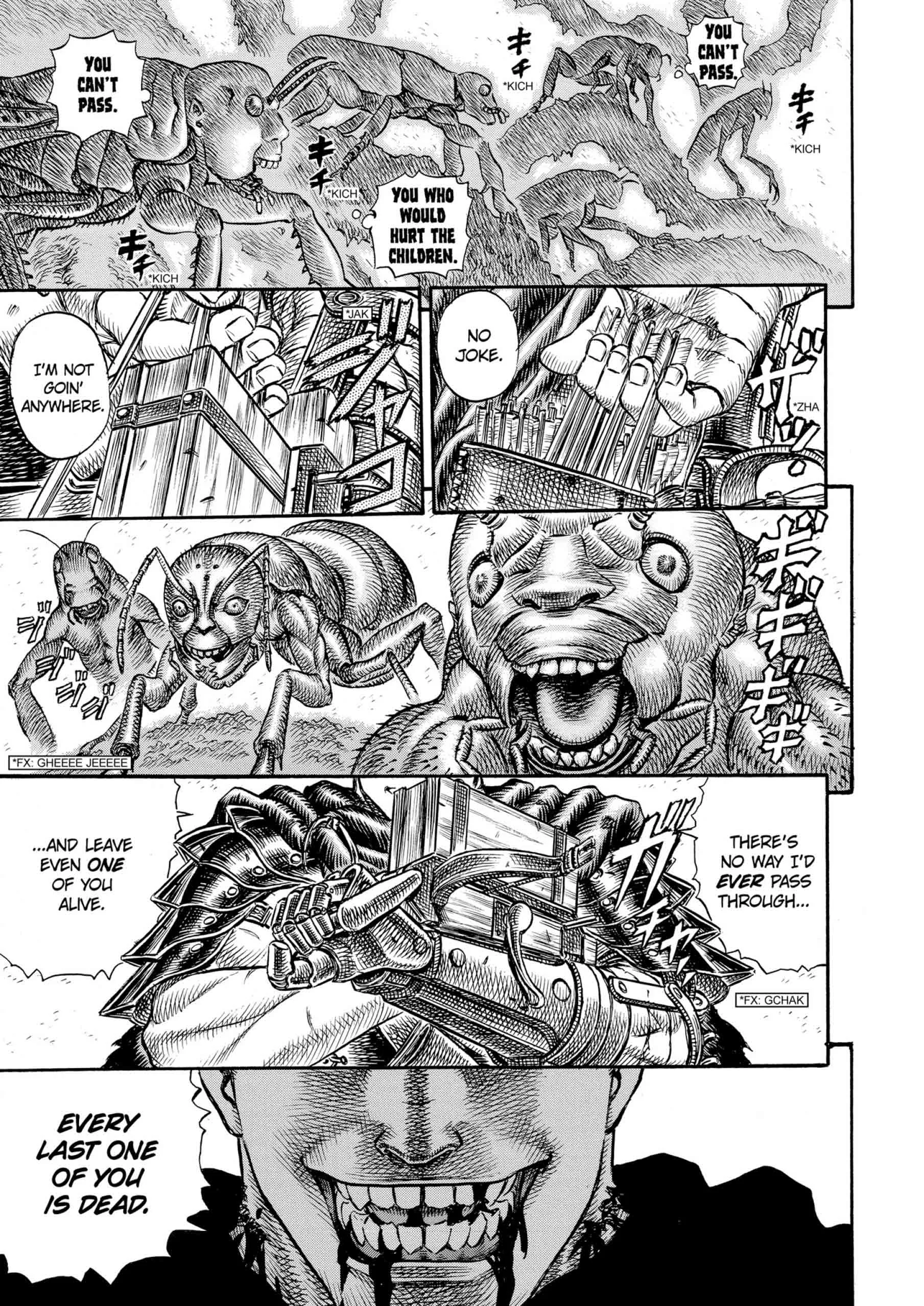 Berserk Manga, chapter Vol 15, page 127