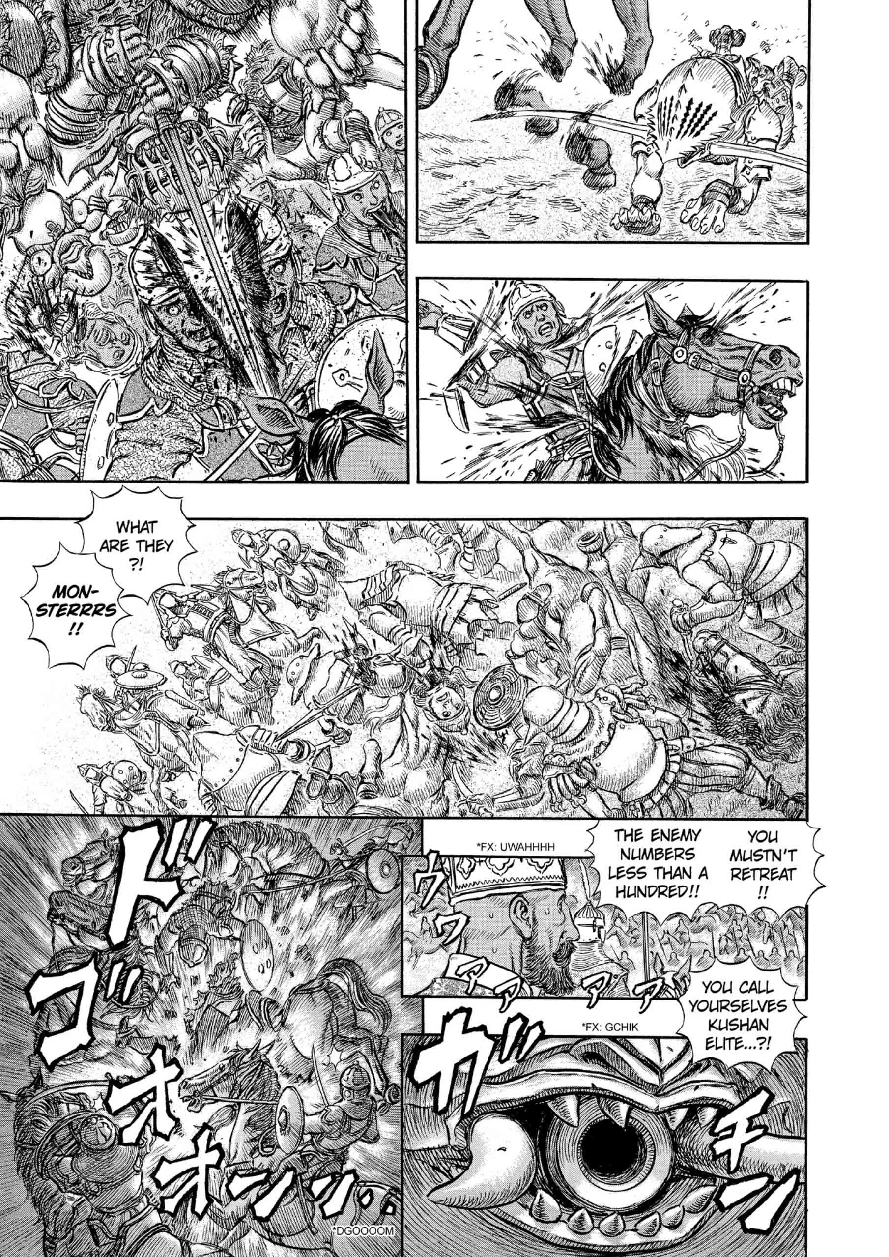 Berserk Manga, chapter Vol 23, page 121