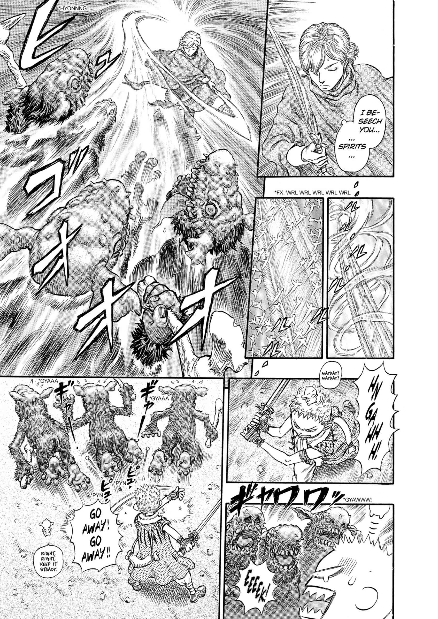 Berserk Manga, chapter Vol 25, page 36