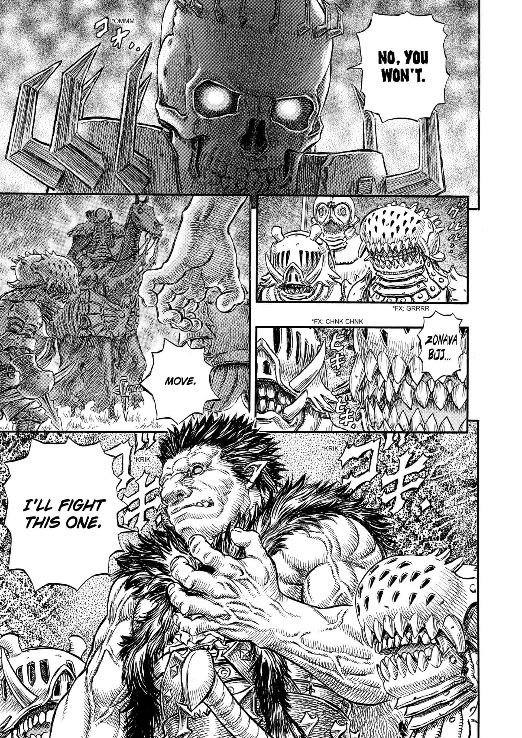 Berserk Manga, chapter Vol 26, page 161
