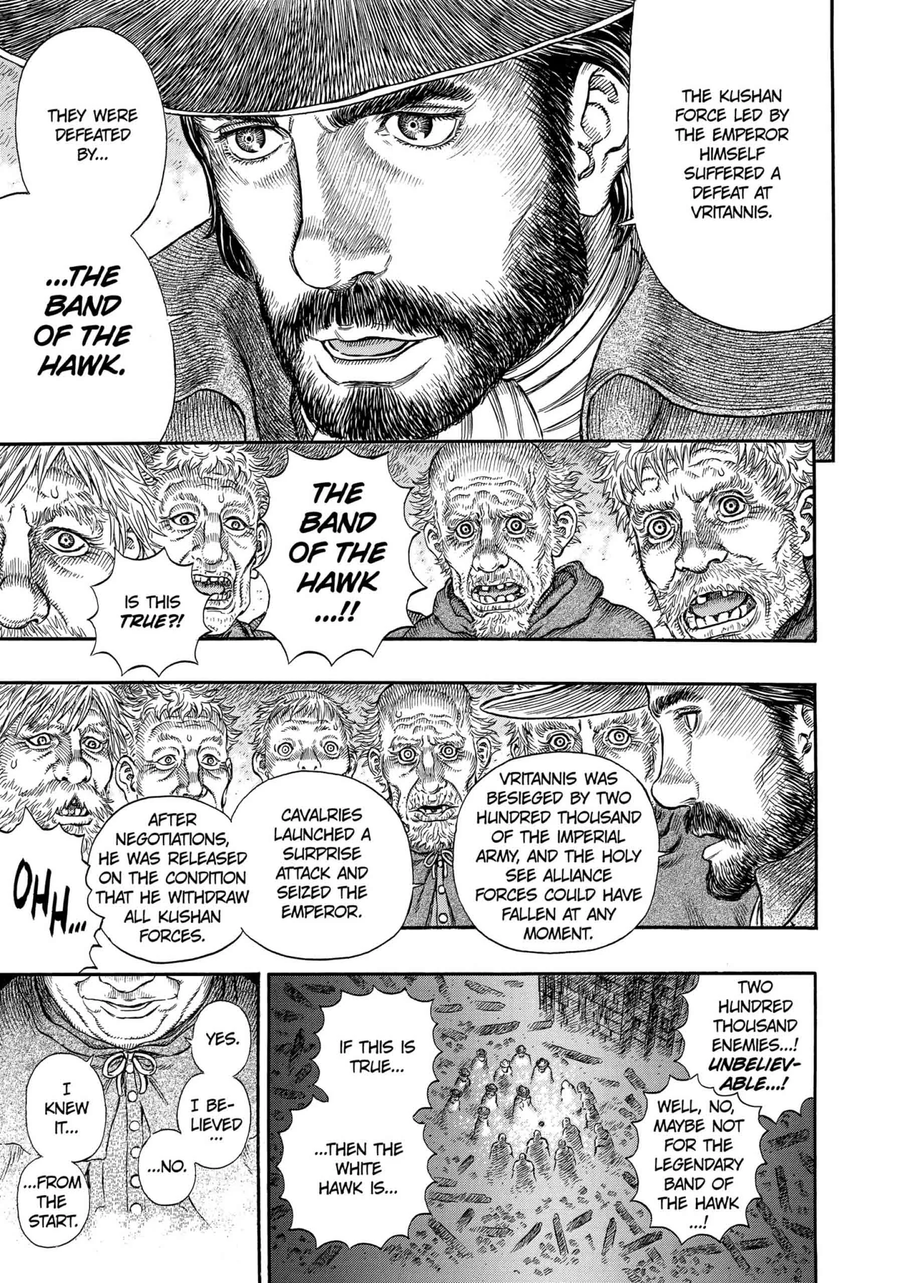 Berserk Manga, chapter Vol 33, page 92
