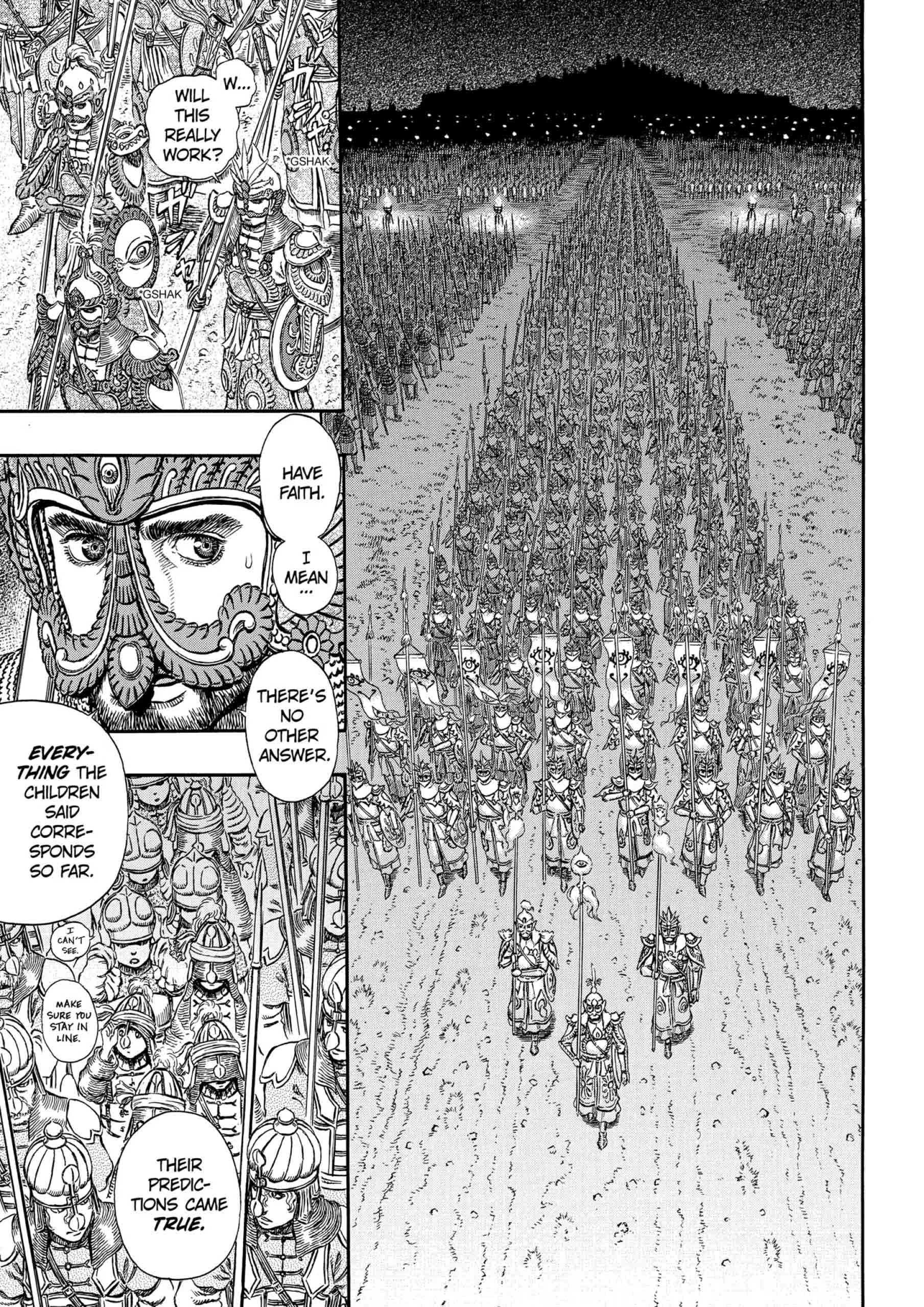 Berserk Manga, chapter Vol 33, page 152