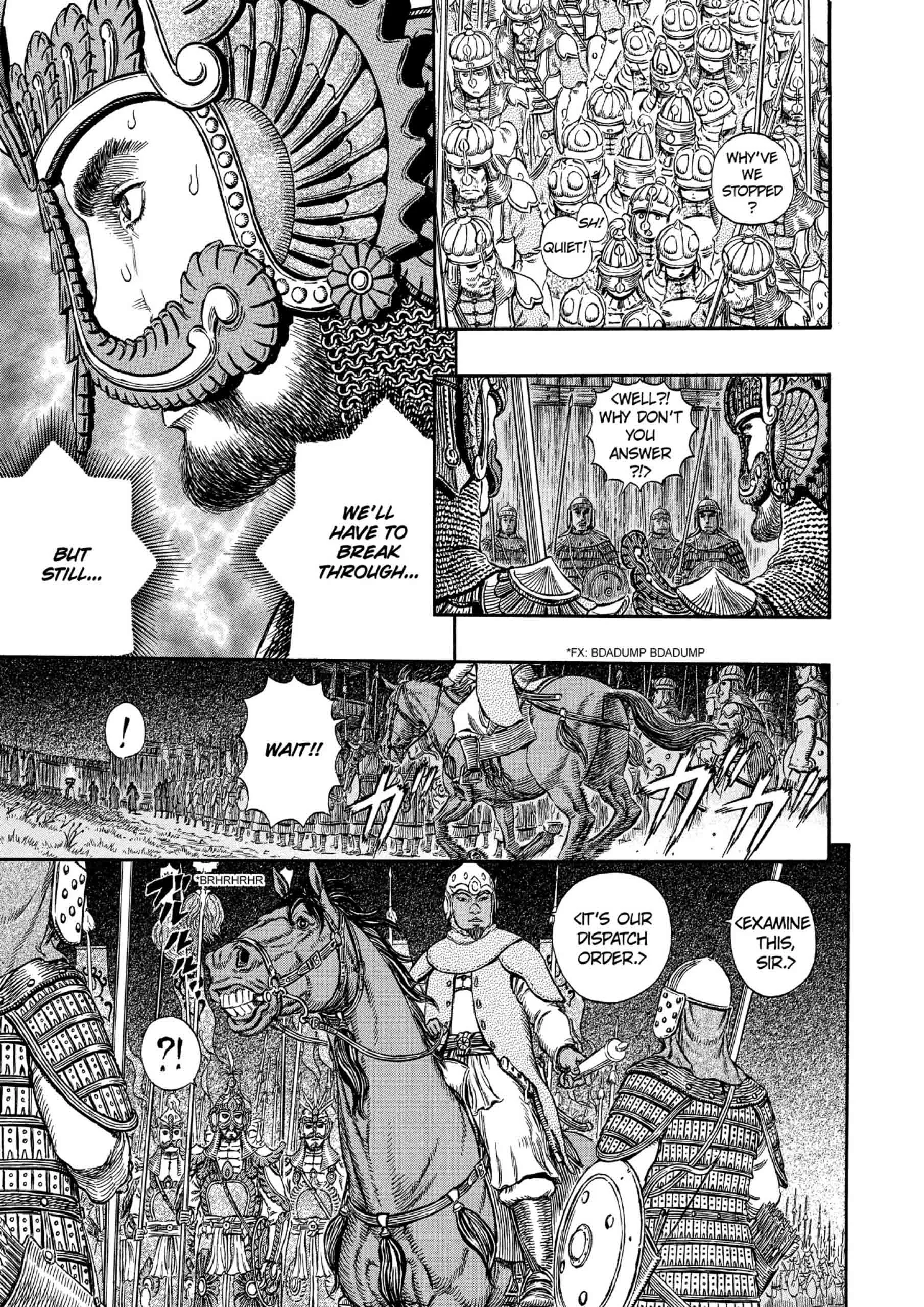 Berserk Manga, chapter Vol 33, page 154