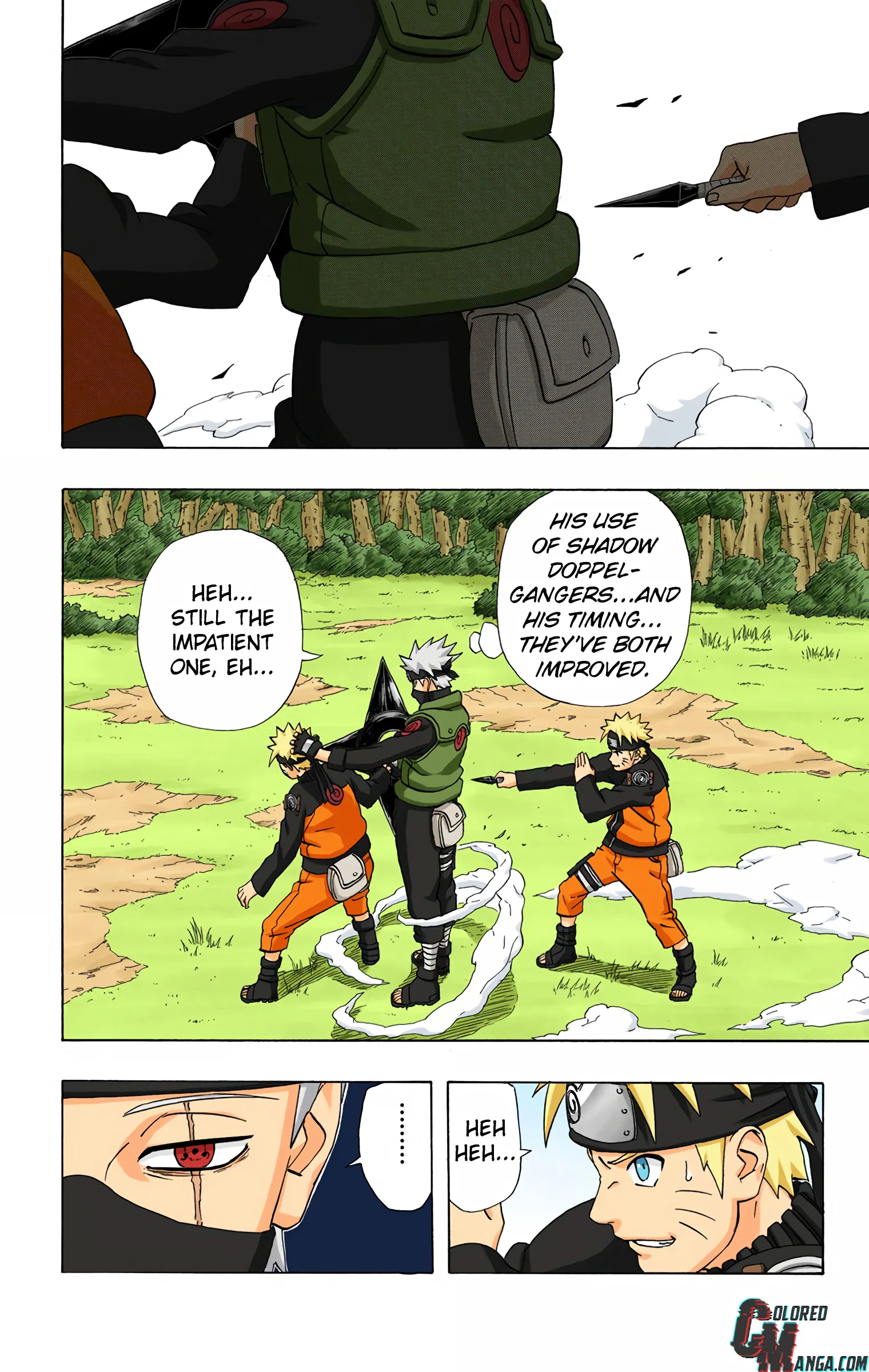 Naruto Colored Manga Online, chapter 246, page 8