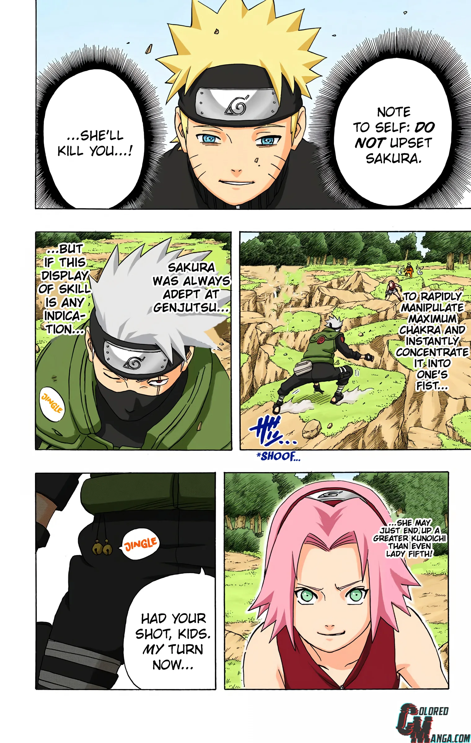 Naruto Colored Manga Online, chapter 246, page 11
