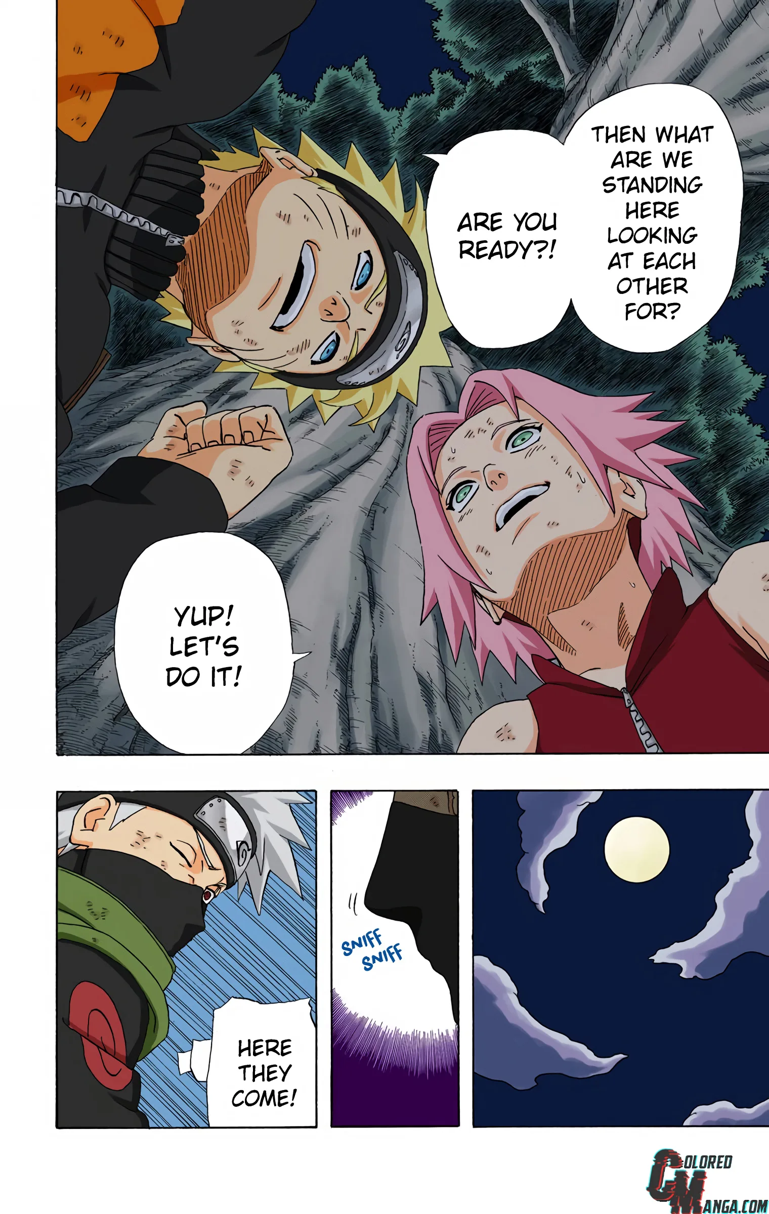 Naruto Colored Manga Online, chapter 246, page 15