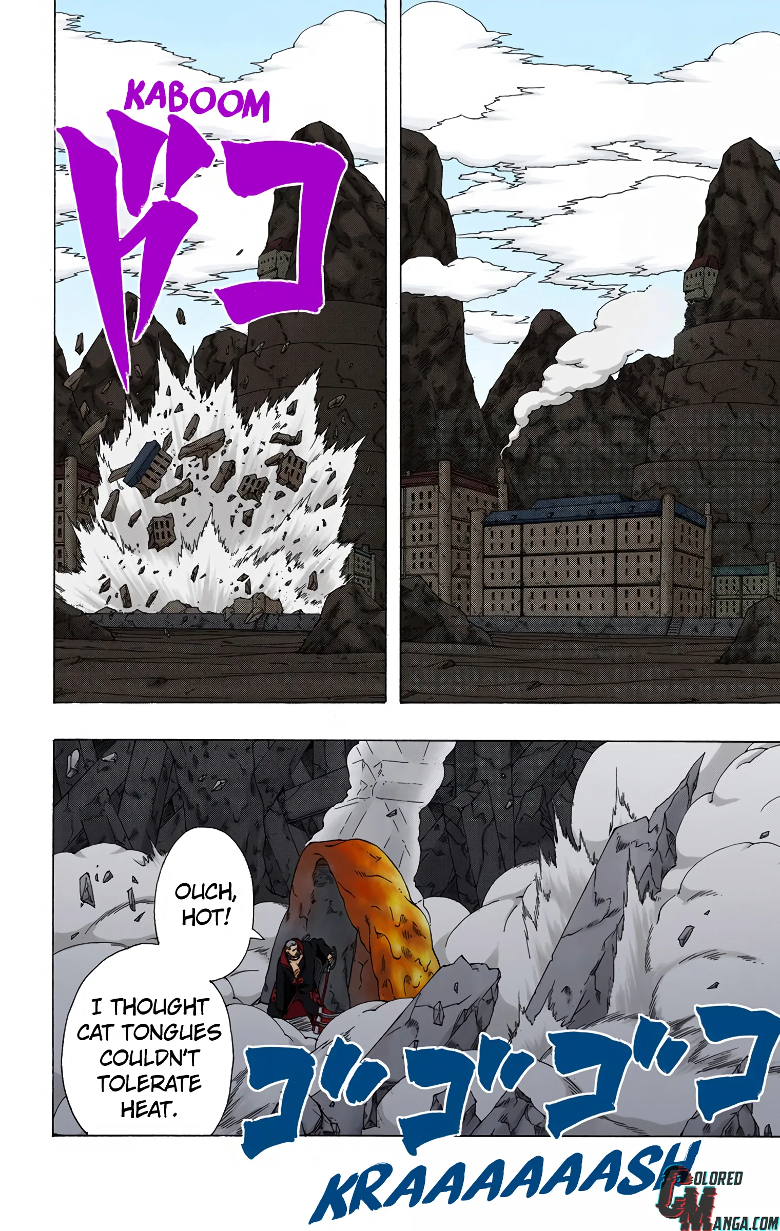 Naruto Colored Manga Online, chapter 313, page 11