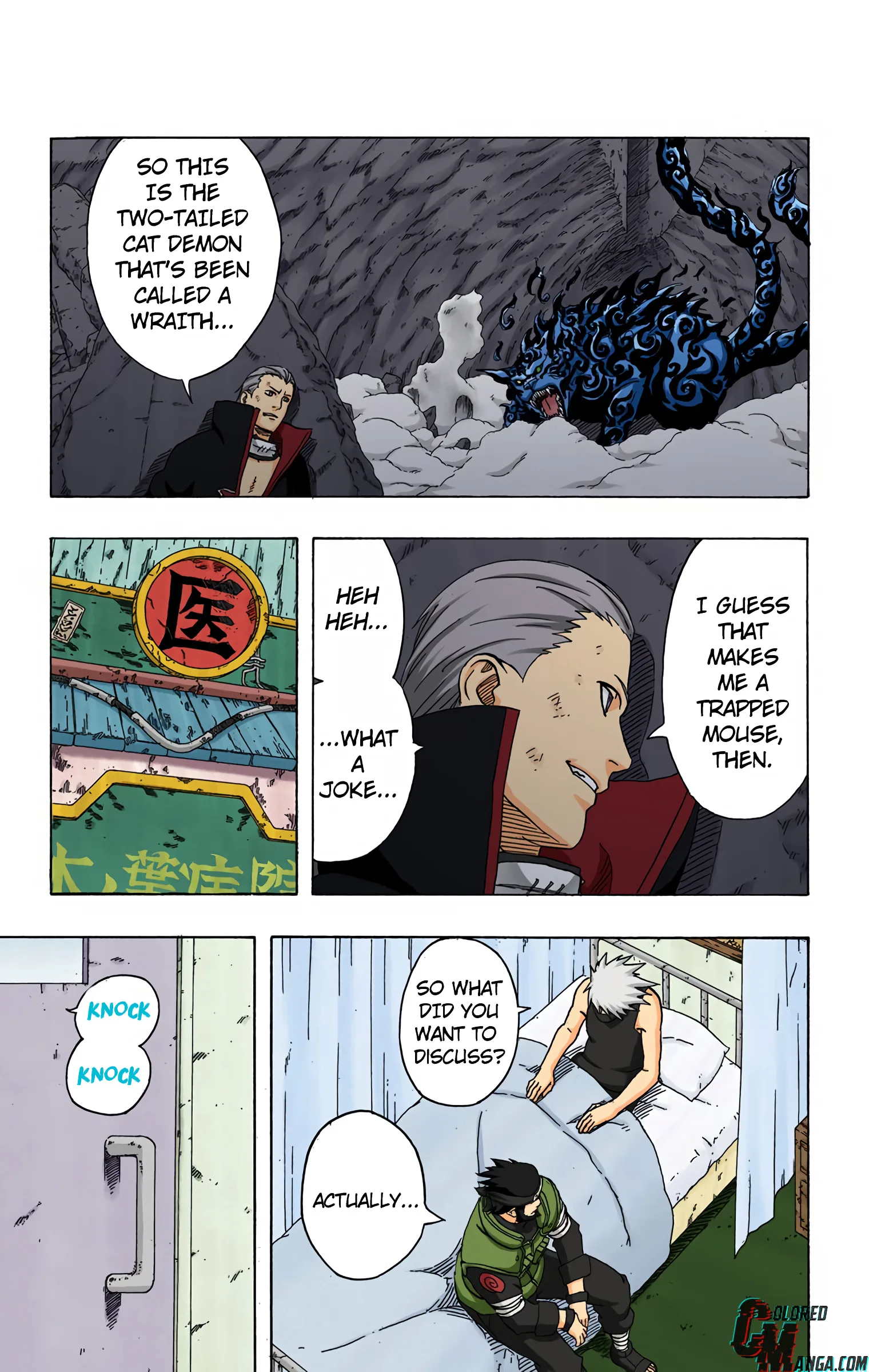 Naruto Colored Manga Online, chapter 313, page 12