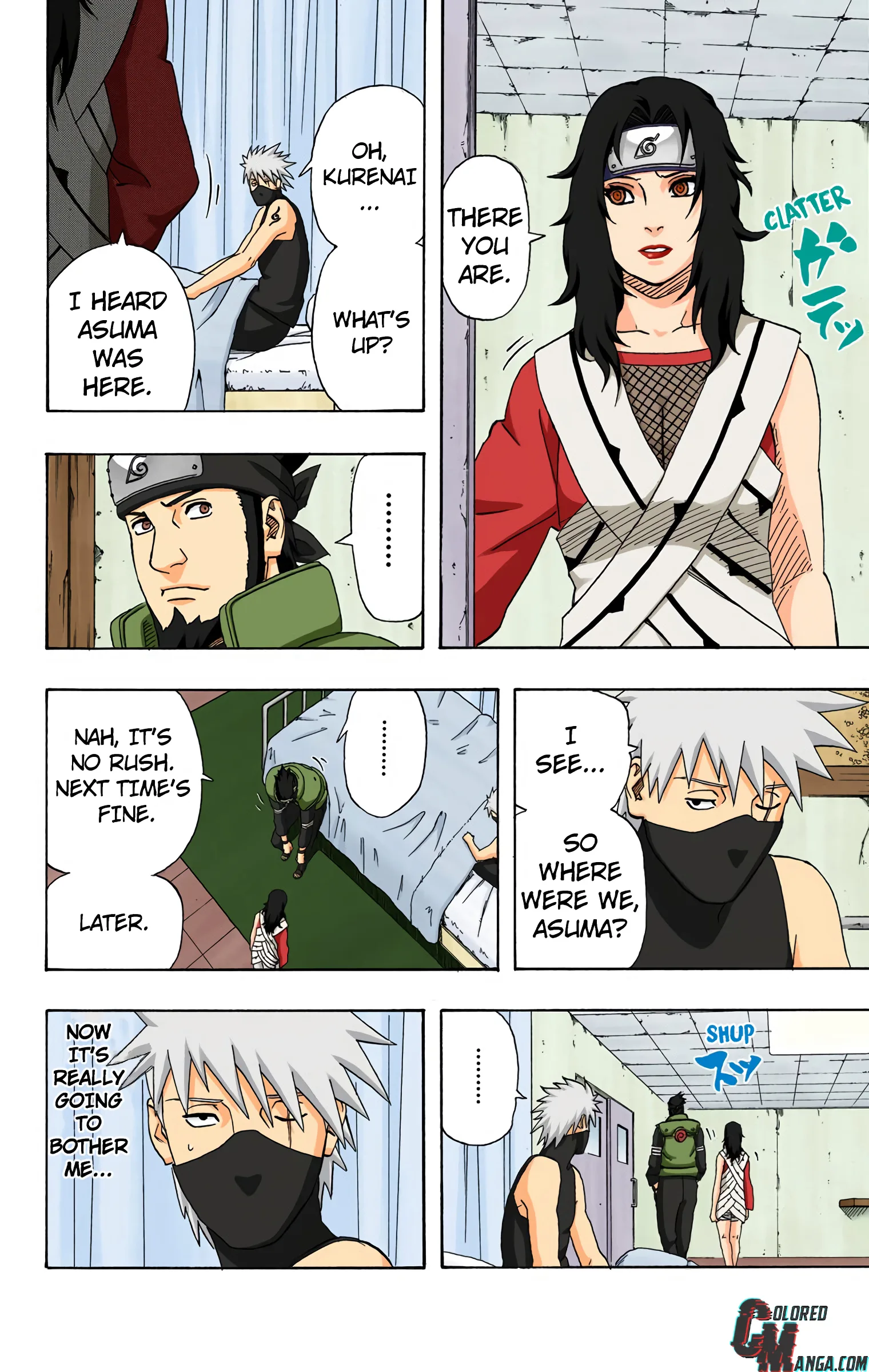 Naruto Colored Manga Online, chapter 313, page 13
