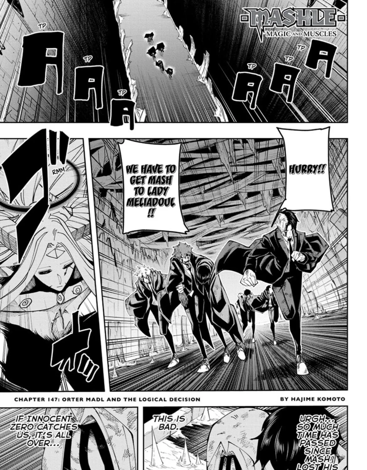 Mashle: Magic and Muscles, chapter 147, page 1