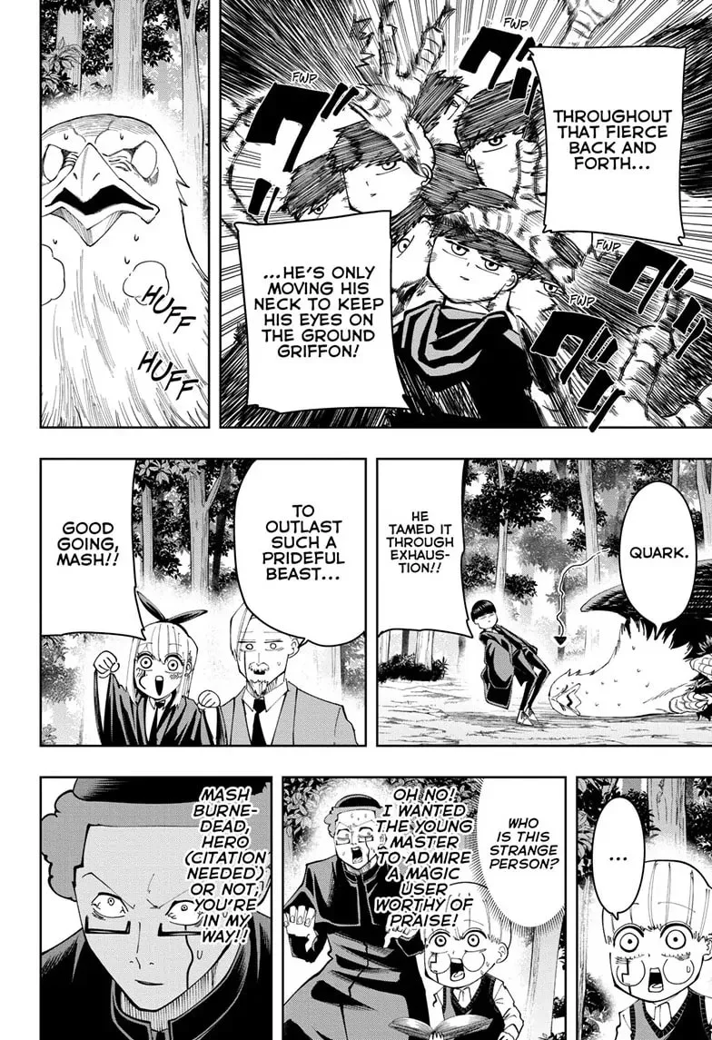 Mashle: Magic and Muscles, chapter 162.5, page 20