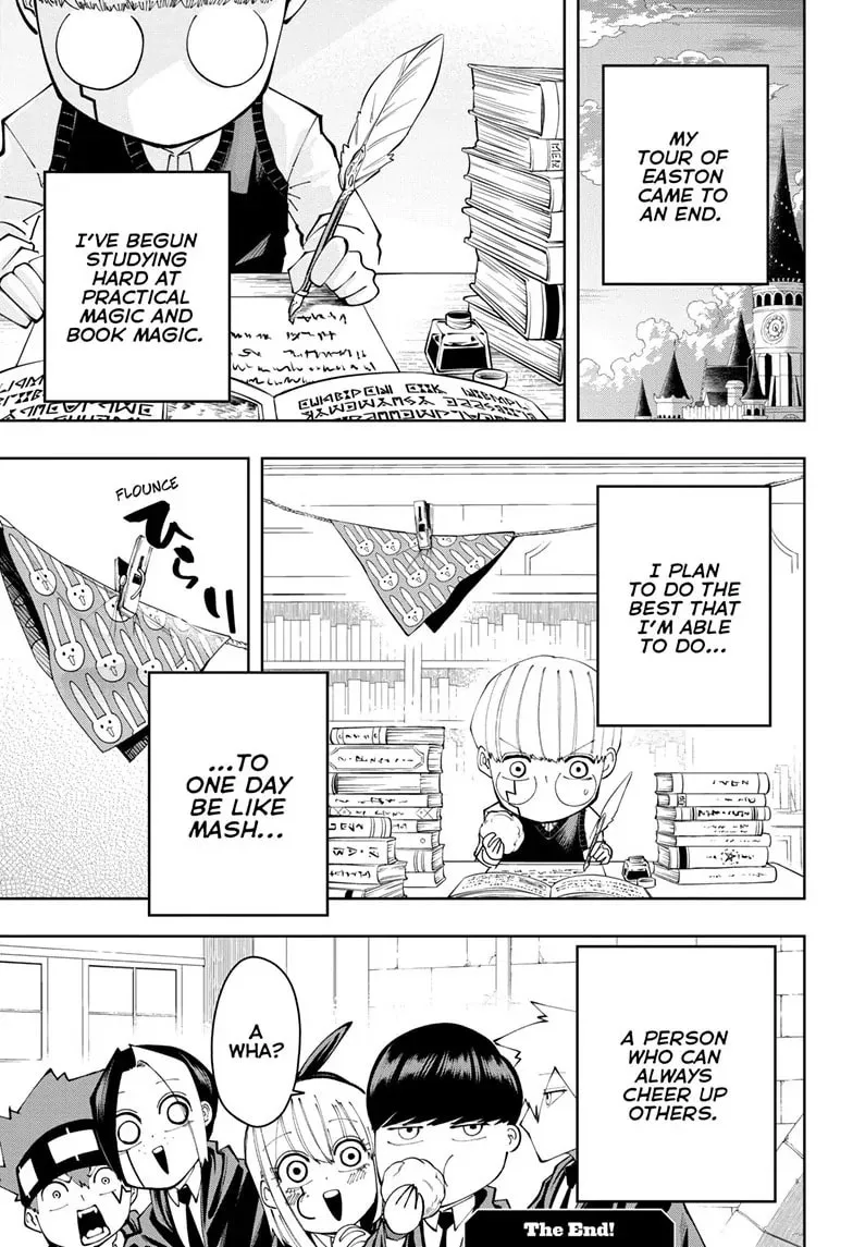 Mashle: Magic and Muscles, chapter 162.5, page 36