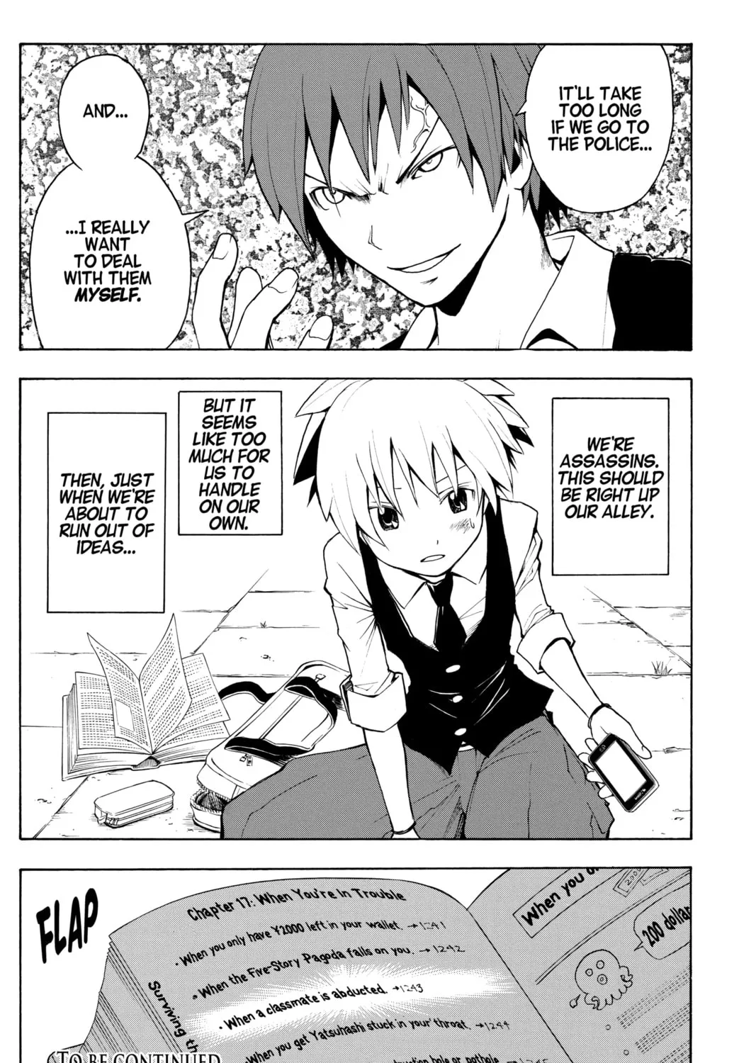 Assassination Classroom, chapter 16, page 37