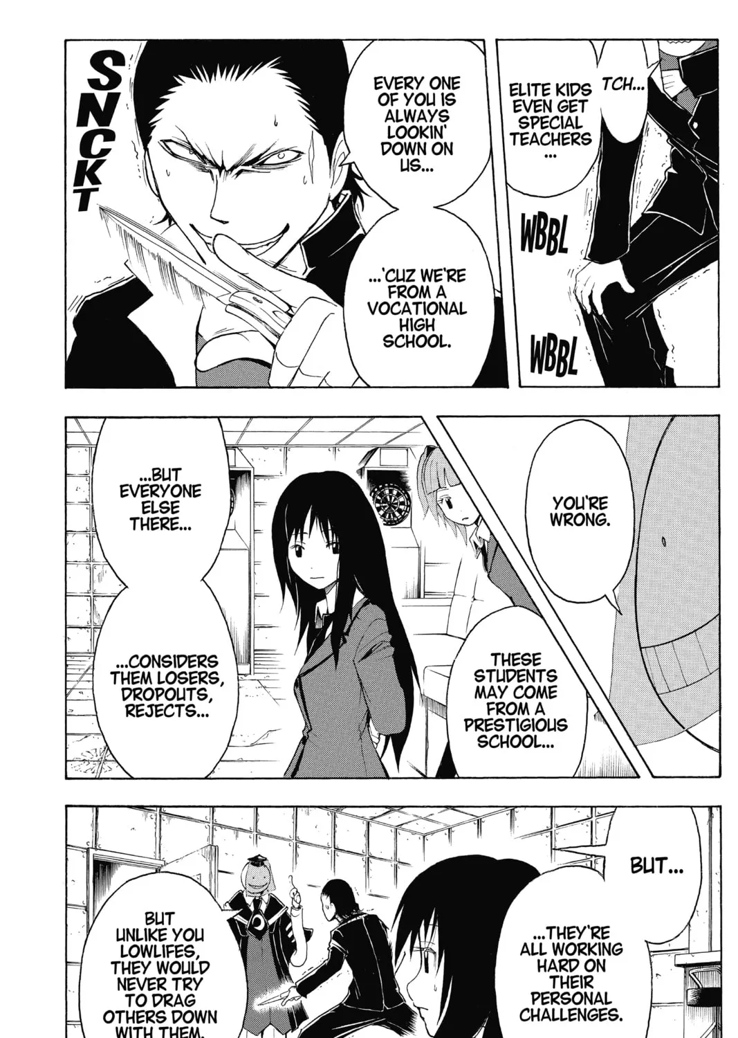 Assassination Classroom, chapter 17, page 35