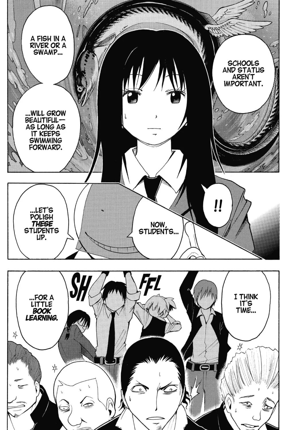 Assassination Classroom, chapter 17, page 37