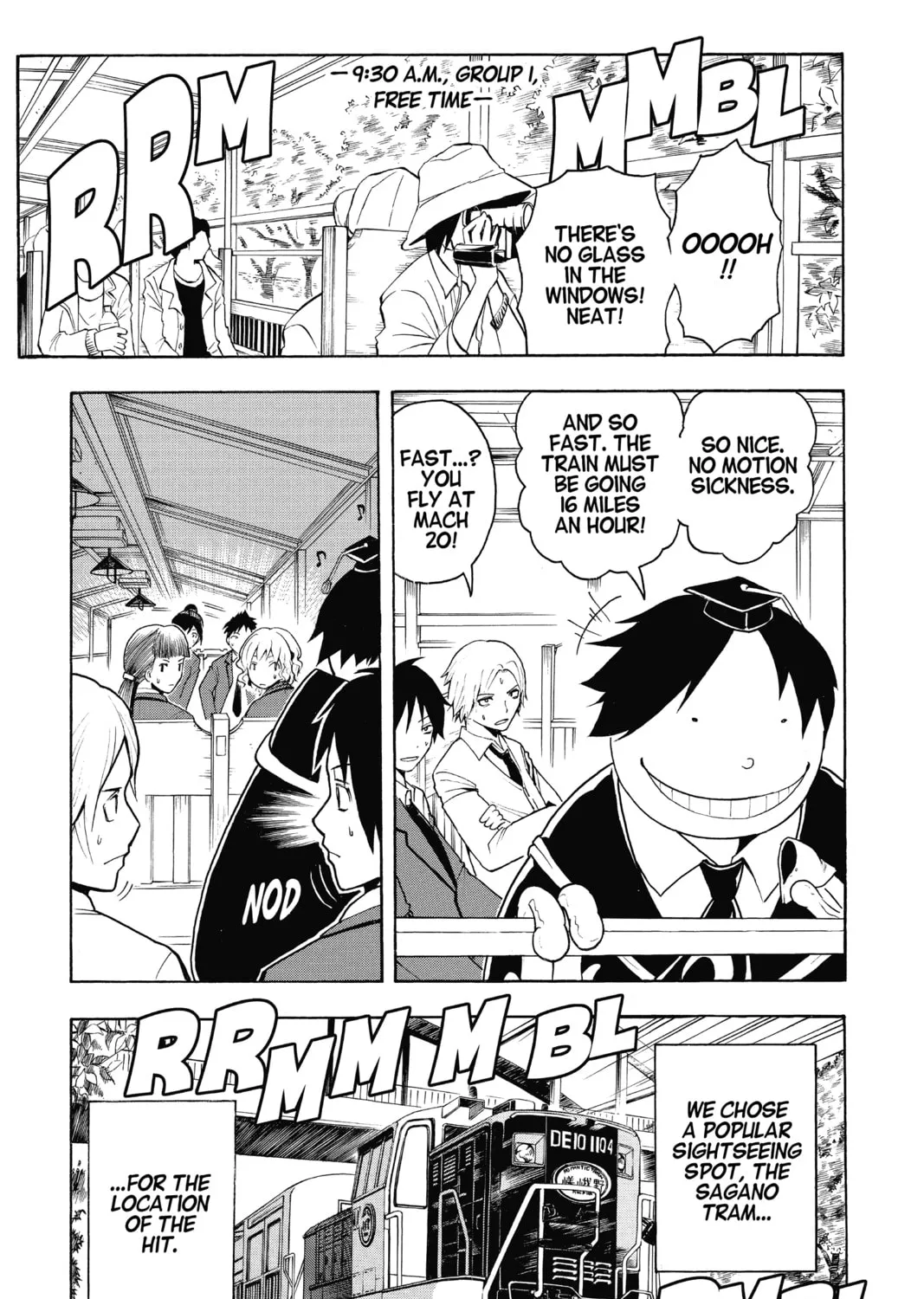 Assassination Classroom, chapter 18, page 5