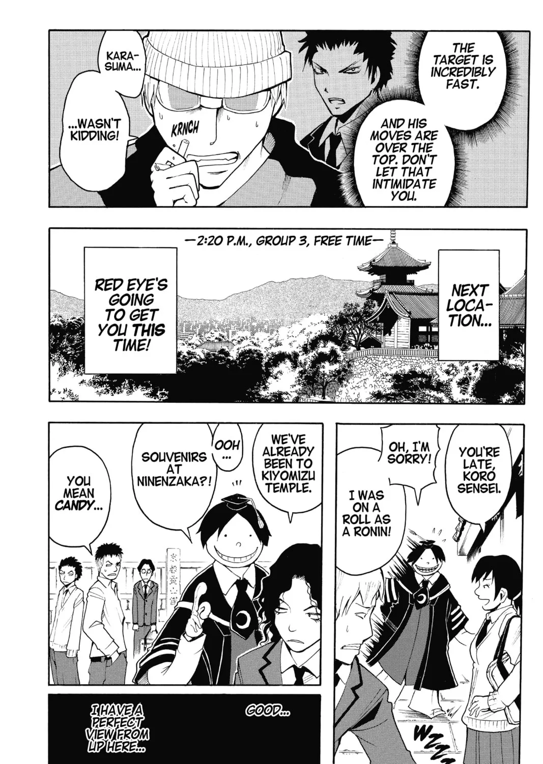 Assassination Classroom, chapter 18, page 19
