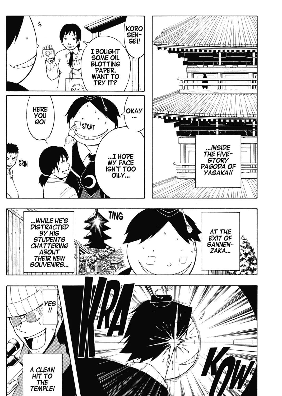 Assassination Classroom, chapter 18, page 21