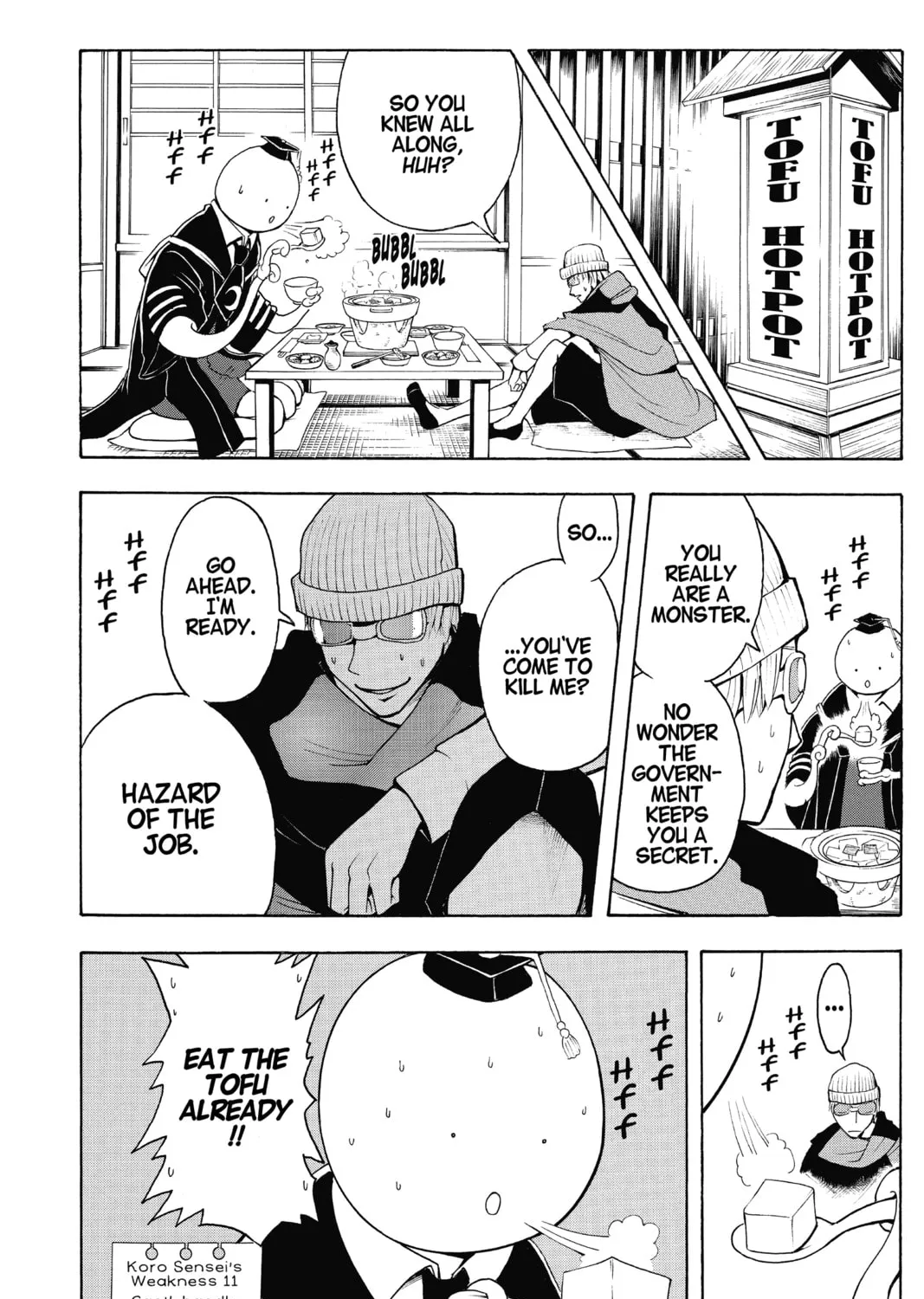 Assassination Classroom, chapter 18, page 31