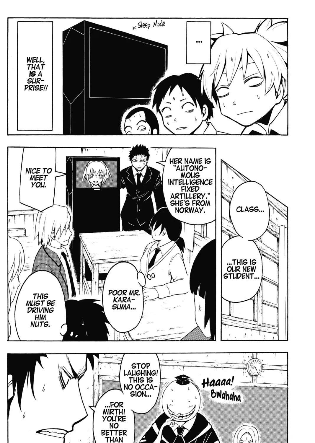 Assassination Classroom, chapter 20, page 17