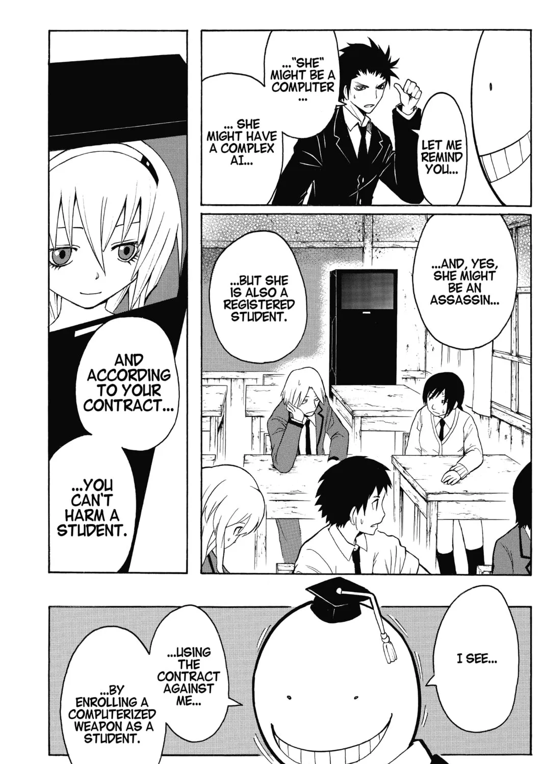 Assassination Classroom, chapter 20, page 19
