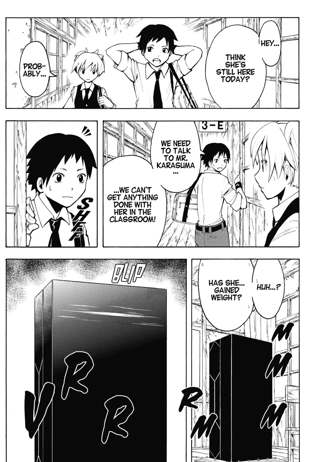 Assassination Classroom, chapter 21, page 33