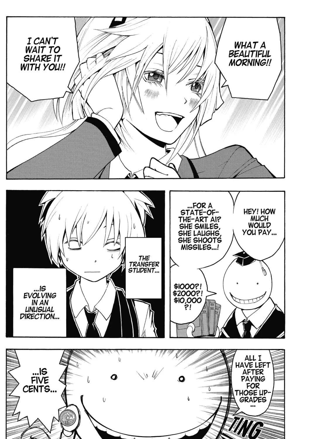 Assassination Classroom, chapter 21, page 37