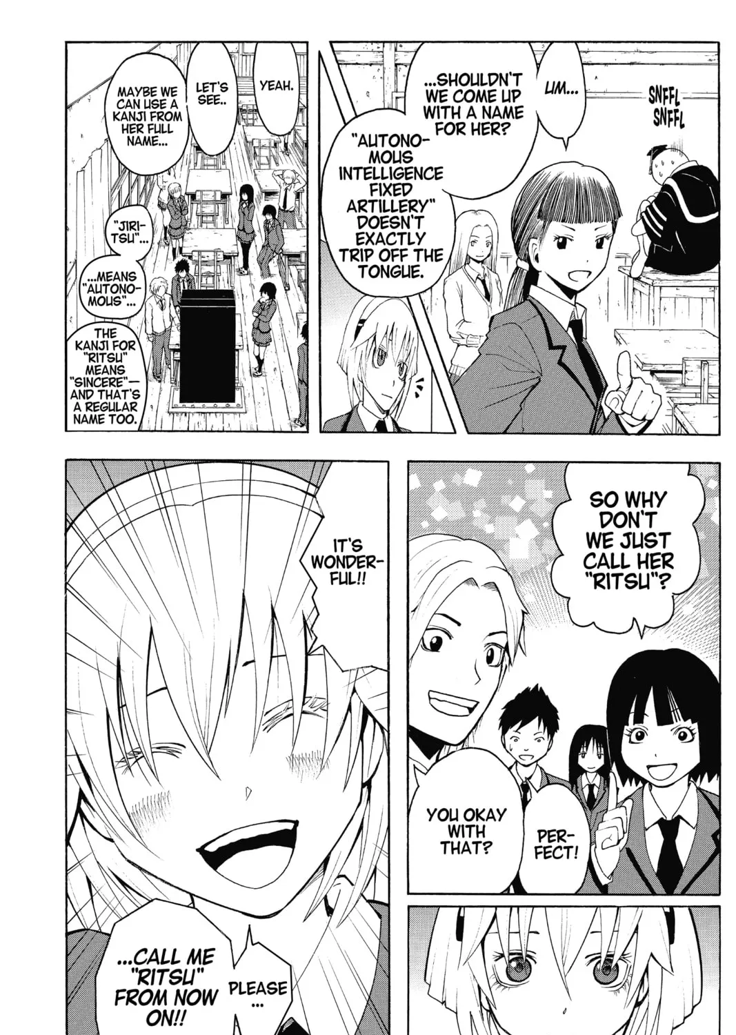 Assassination Classroom, chapter 22, page 15