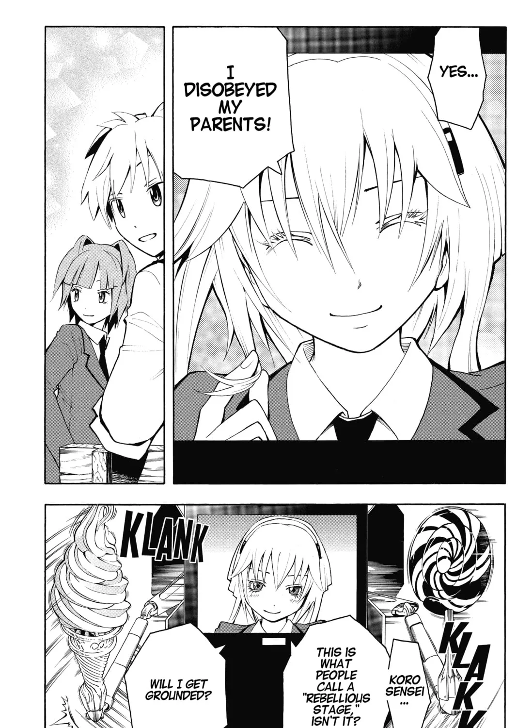 Assassination Classroom, chapter 22, page 35