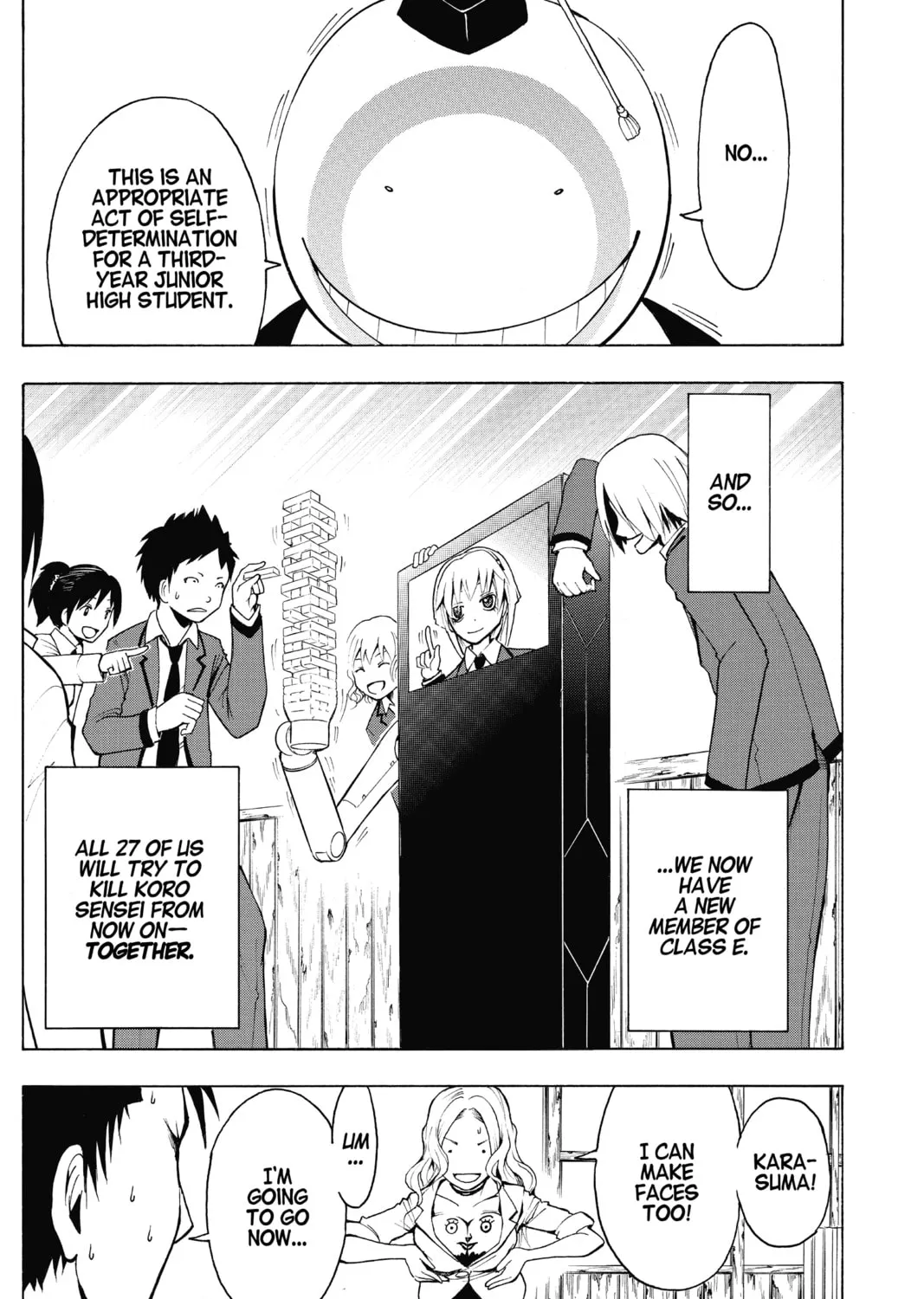 Assassination Classroom, chapter 22, page 37