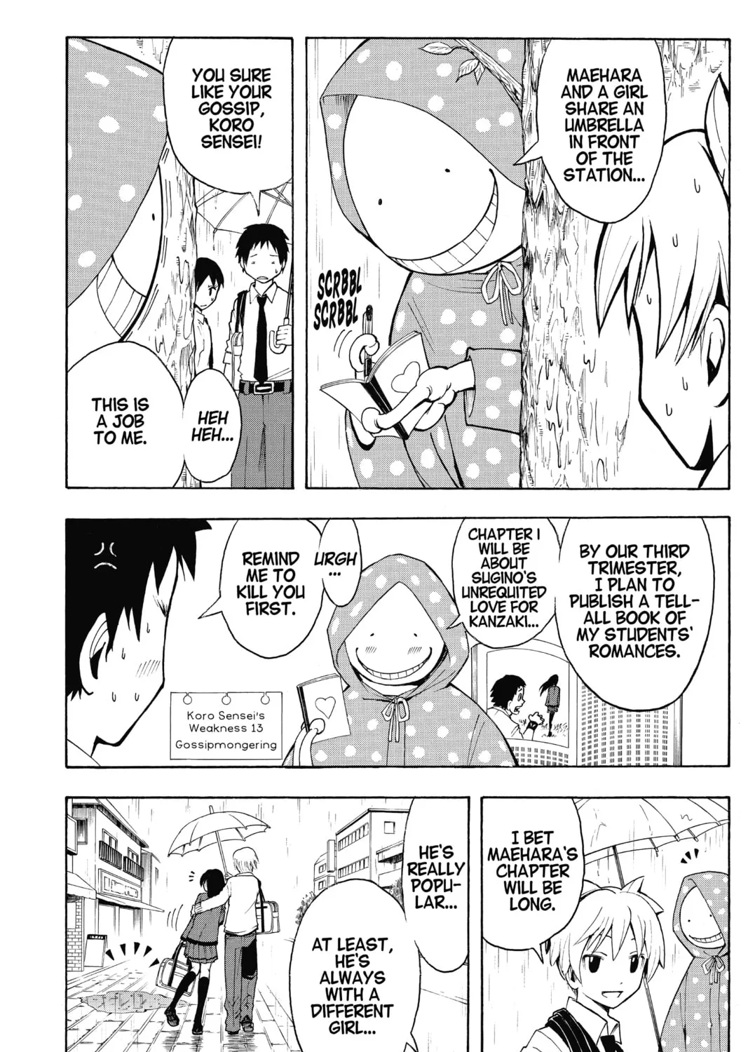 Assassination Classroom, chapter 23, page 11