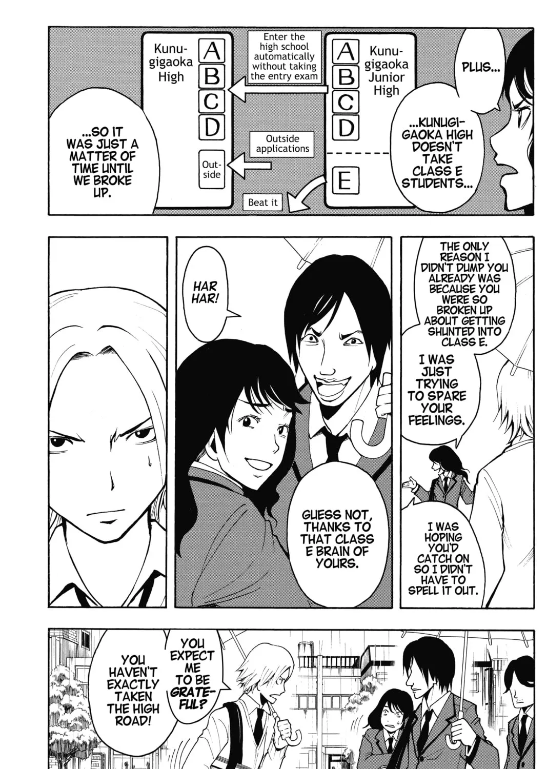 Assassination Classroom, chapter 23, page 18
