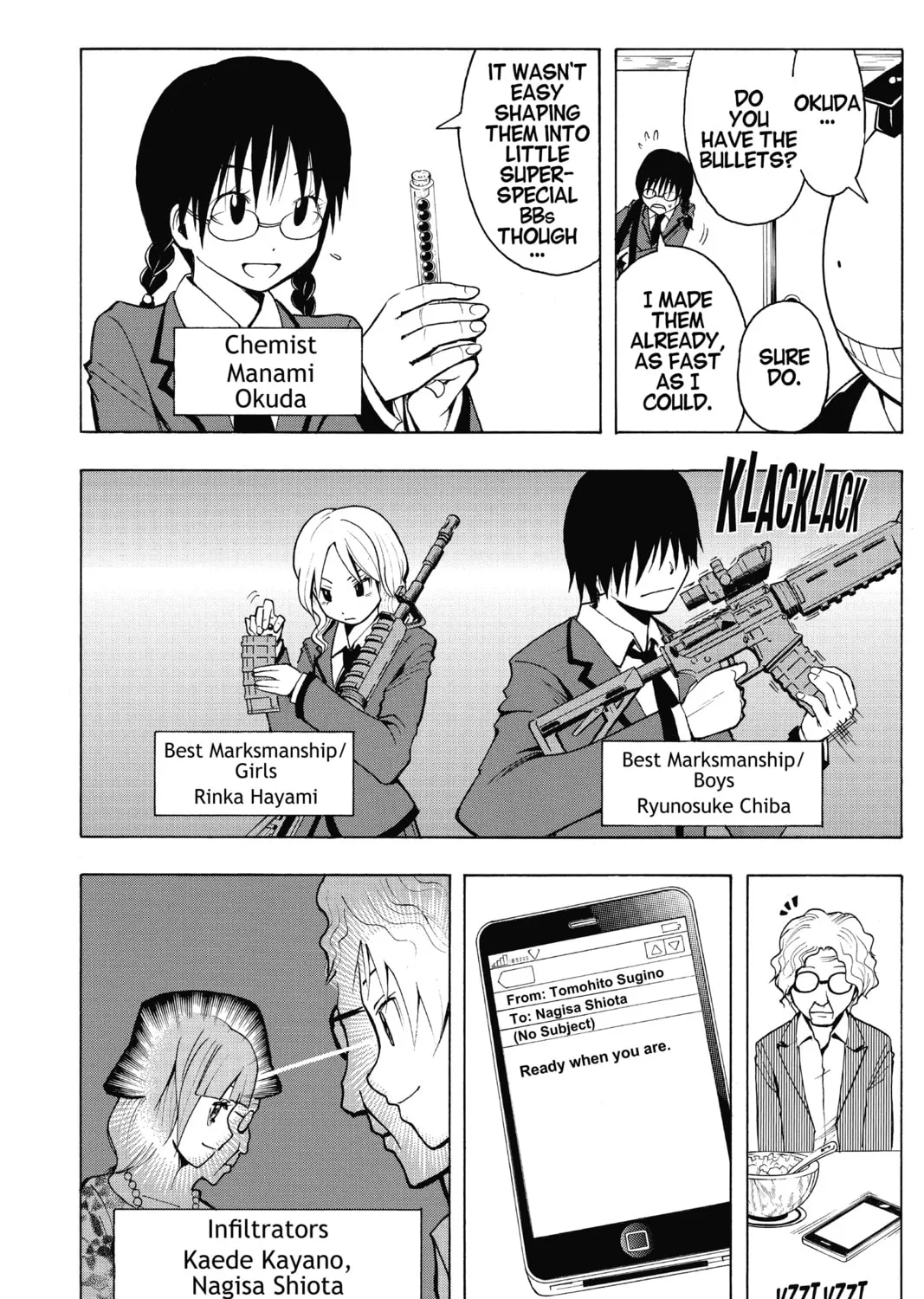 Assassination Classroom, chapter 24, page 15