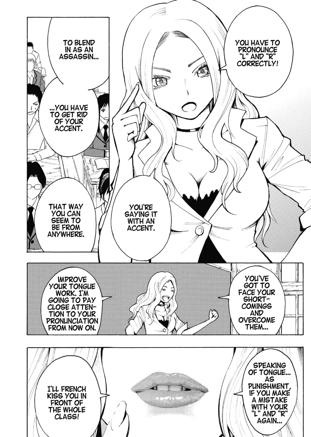 Assassination Classroom, chapter 25, page 3