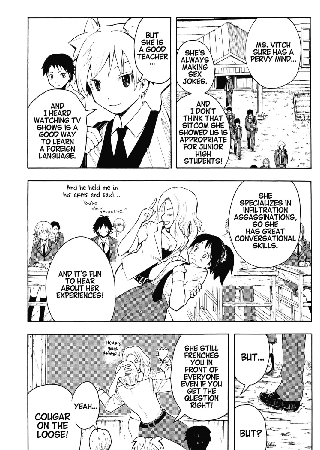 Assassination Classroom, chapter 25, page 7