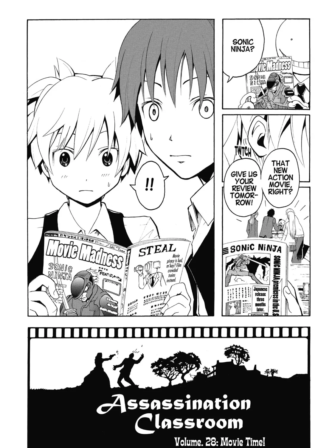 Assassination Classroom, chapter 28, page 3
