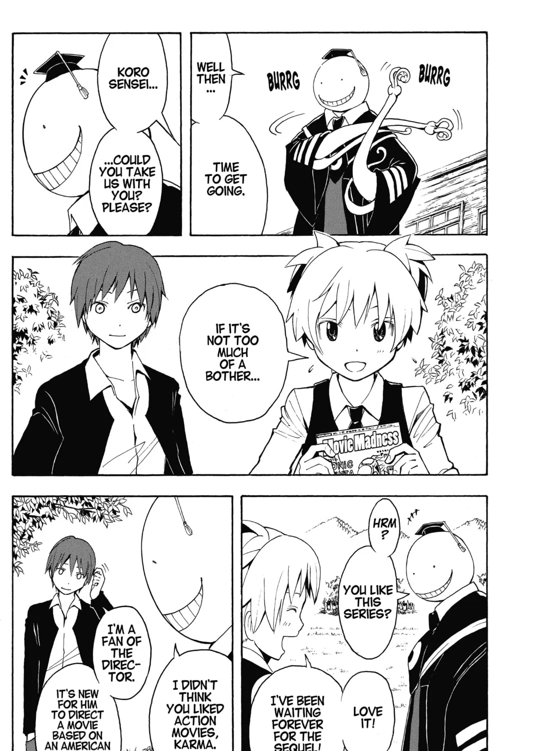 Assassination Classroom, chapter 28, page 5