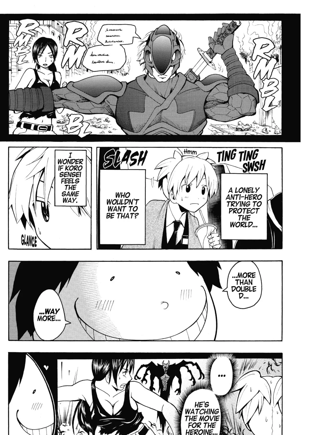 Assassination Classroom, chapter 28, page 23
