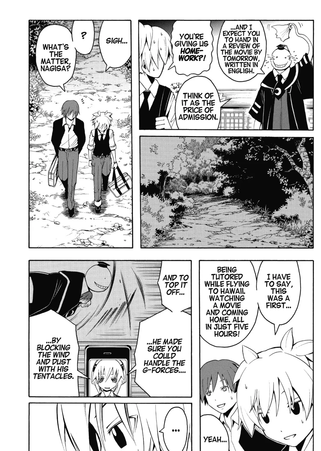 Assassination Classroom, chapter 28, page 29