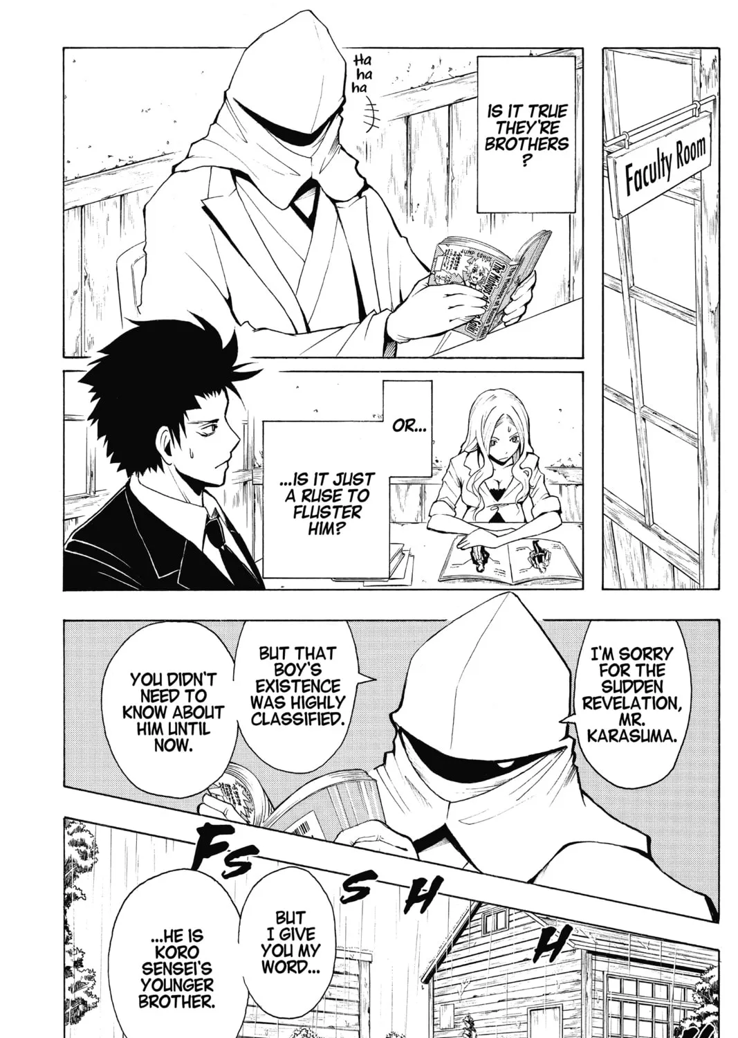 Assassination Classroom, chapter 30, page 7