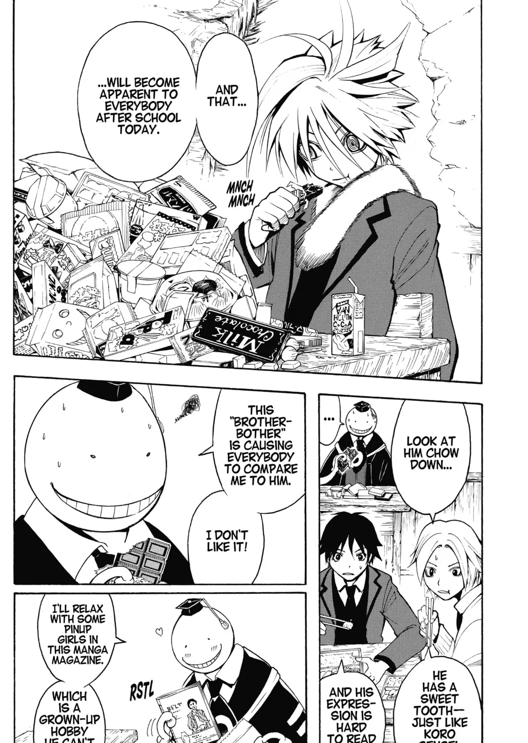Assassination Classroom, chapter 30, page 9
