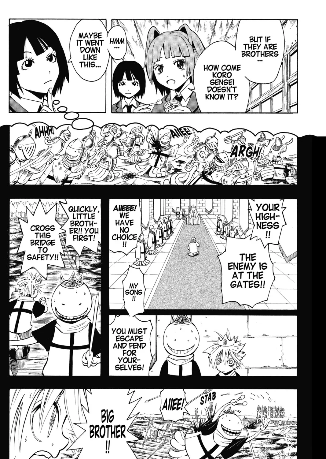 Assassination Classroom, chapter 30, page 13