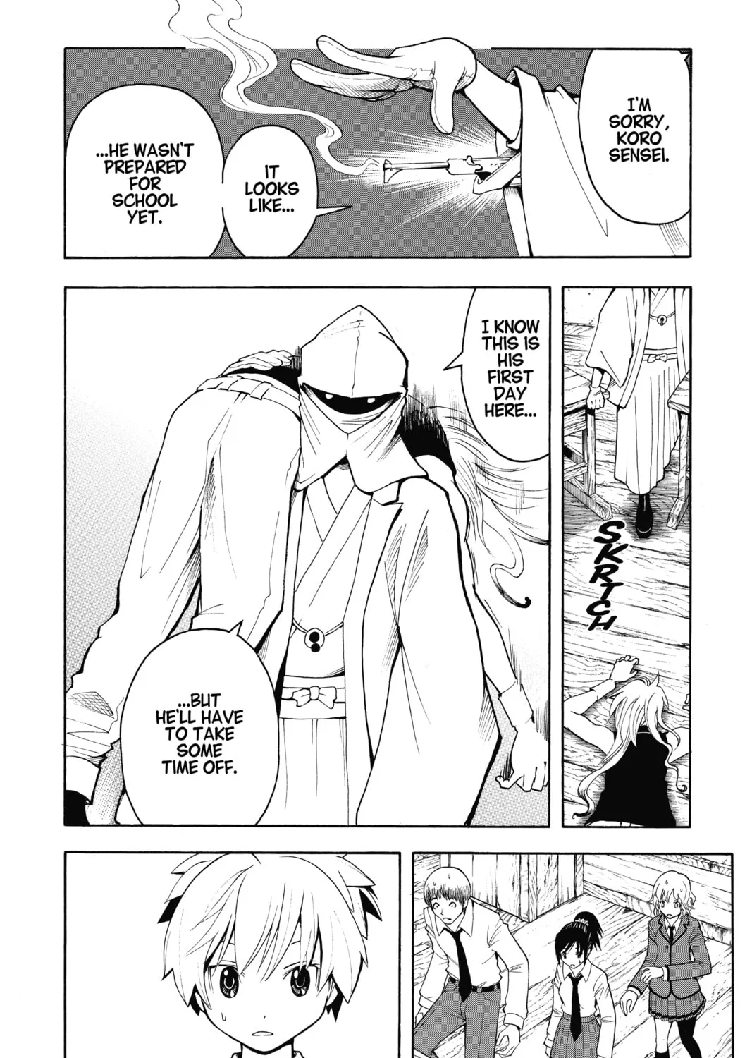 Assassination Classroom, chapter 32, page 7