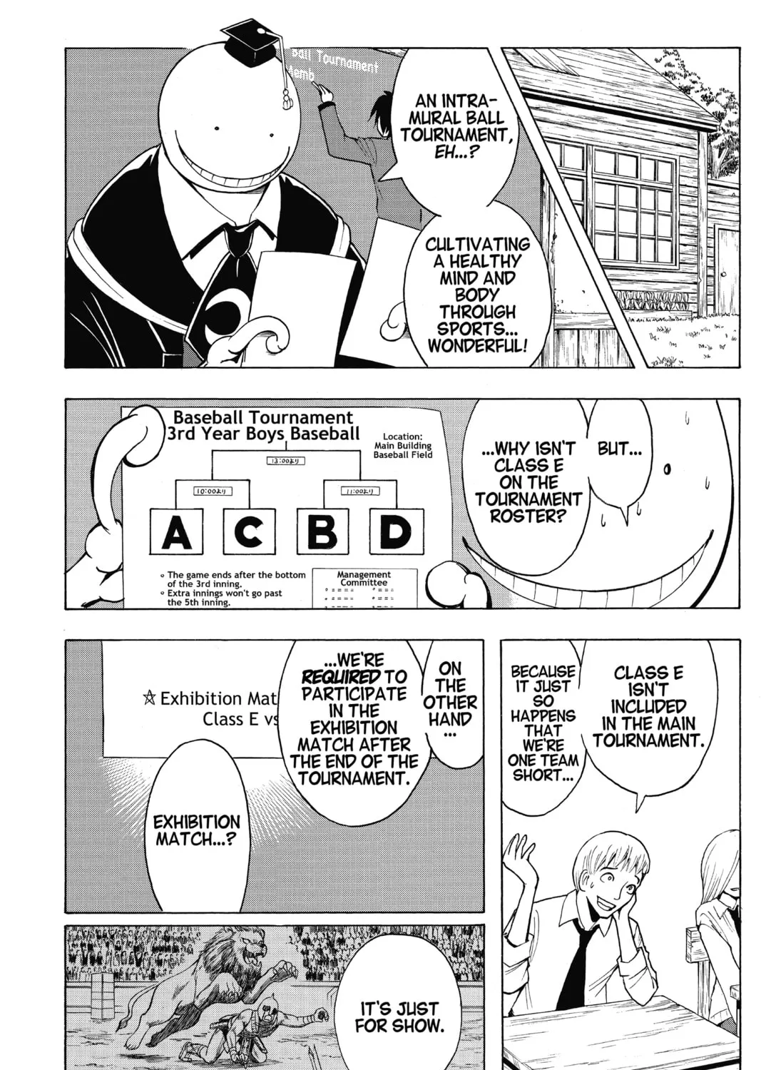 Assassination Classroom, chapter 33, page 11
